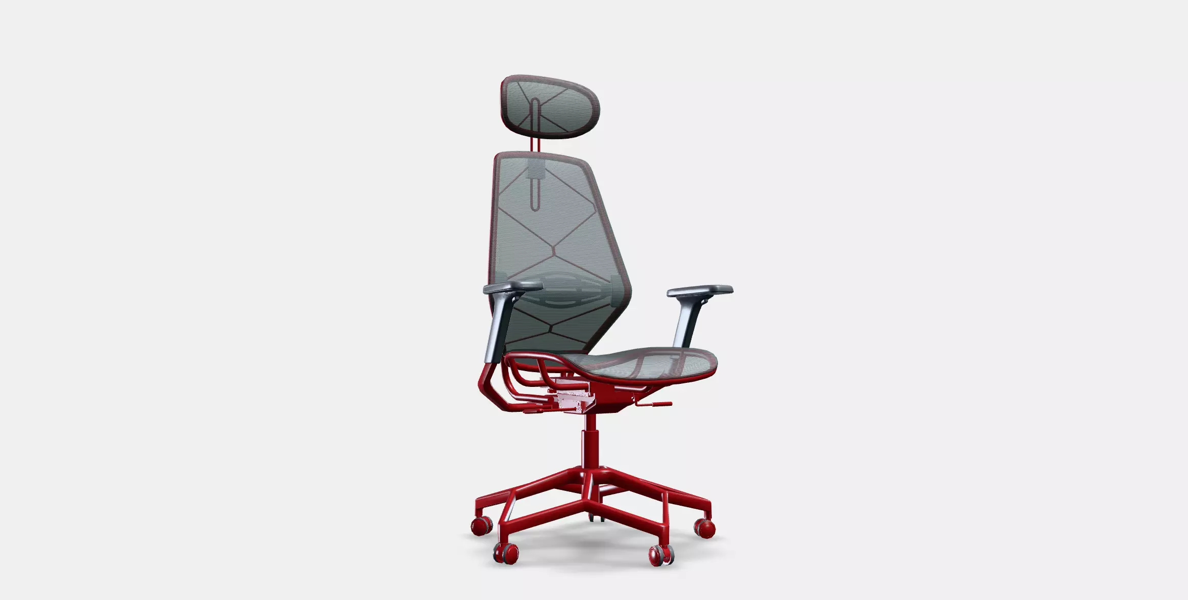 STYRSPEL Gaming chair 3D model_0
