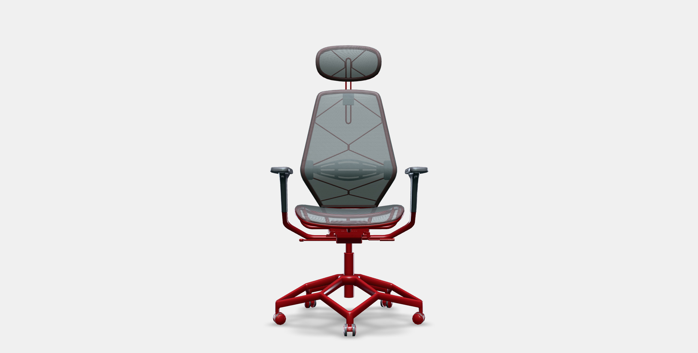 STYRSPEL Gaming chair 3D model_10