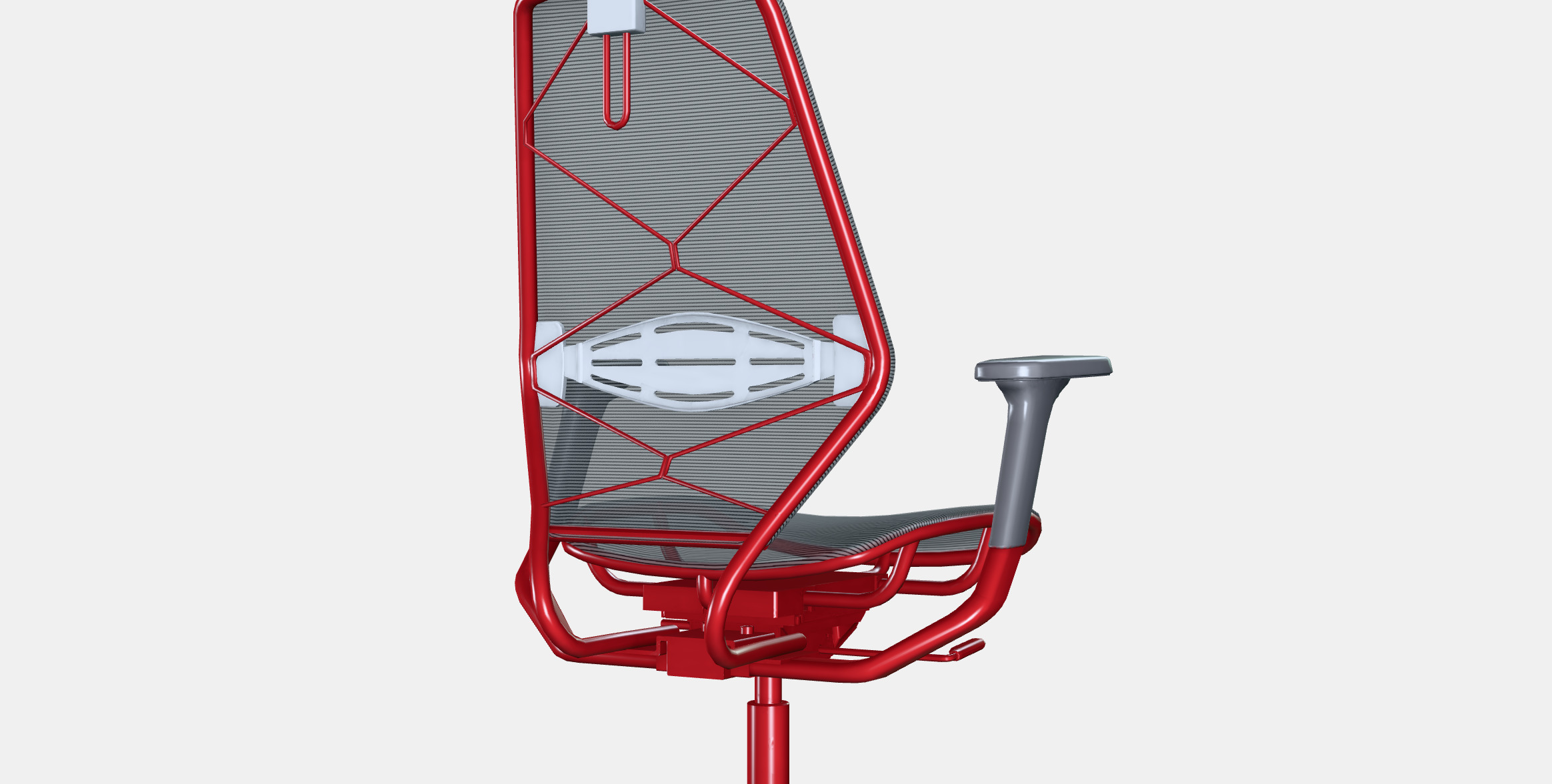 STYRSPEL Gaming chair 3D model_5