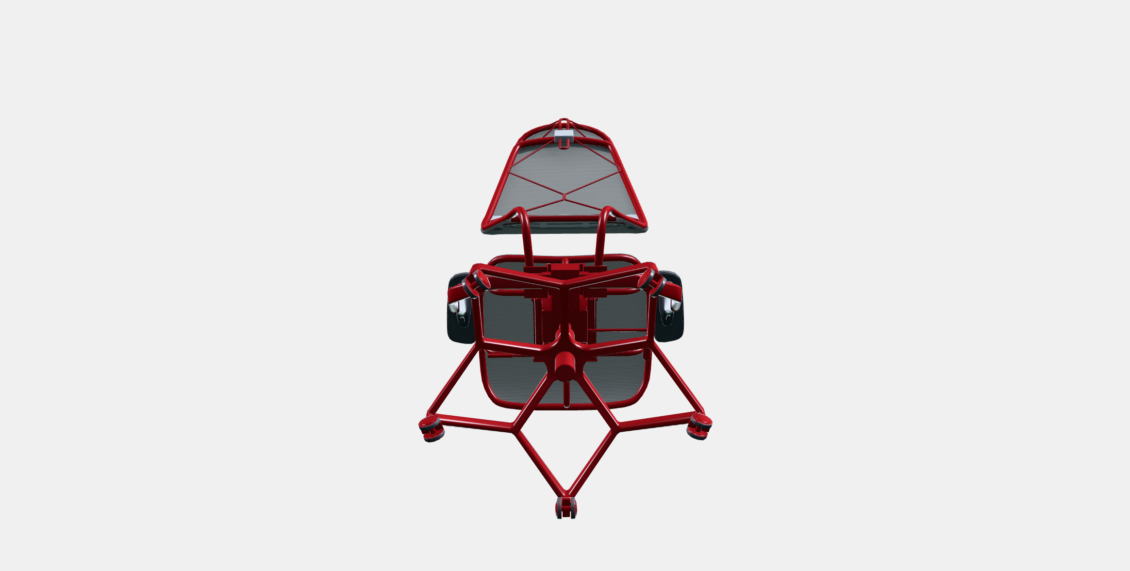 STYRSPEL Gaming chair 3D model_6