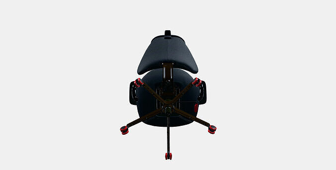 GRUPPSPEL Gaming chair 2 3D model 5