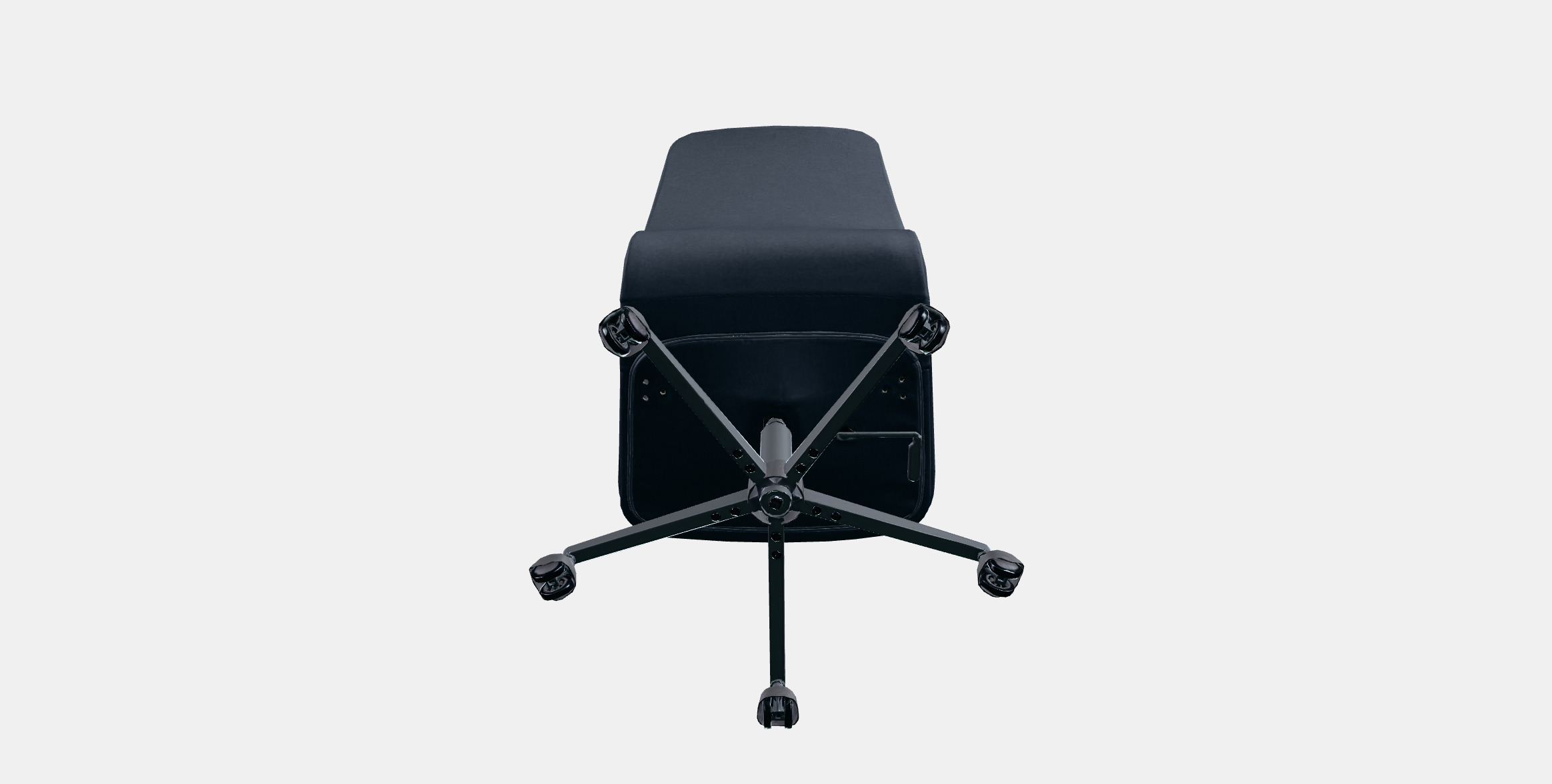 MULLFJALLET Conference chair with castors 3D model_6