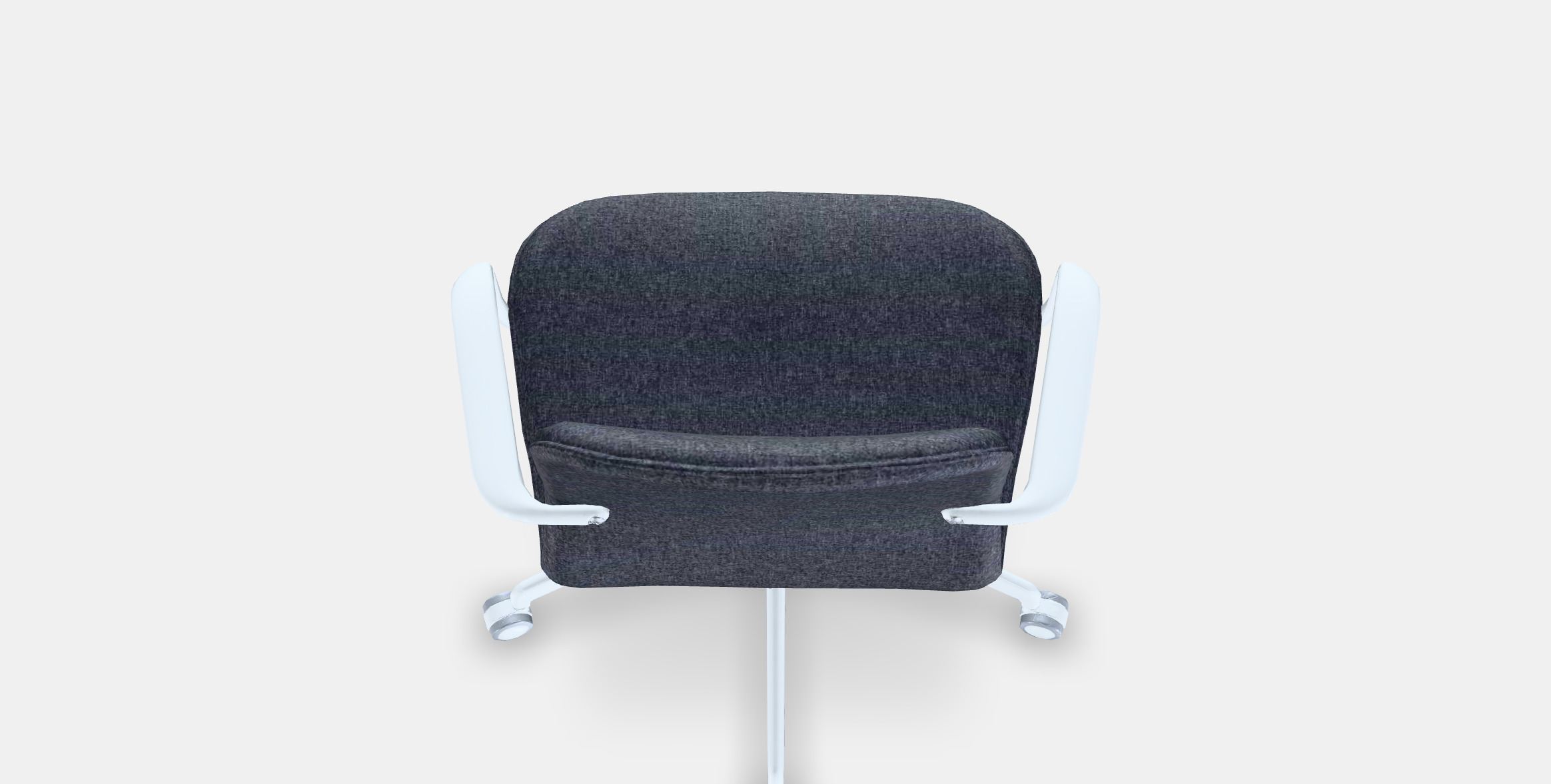 LANGFJALL Conference chair with armrests 8 Low-poly 3D model_3