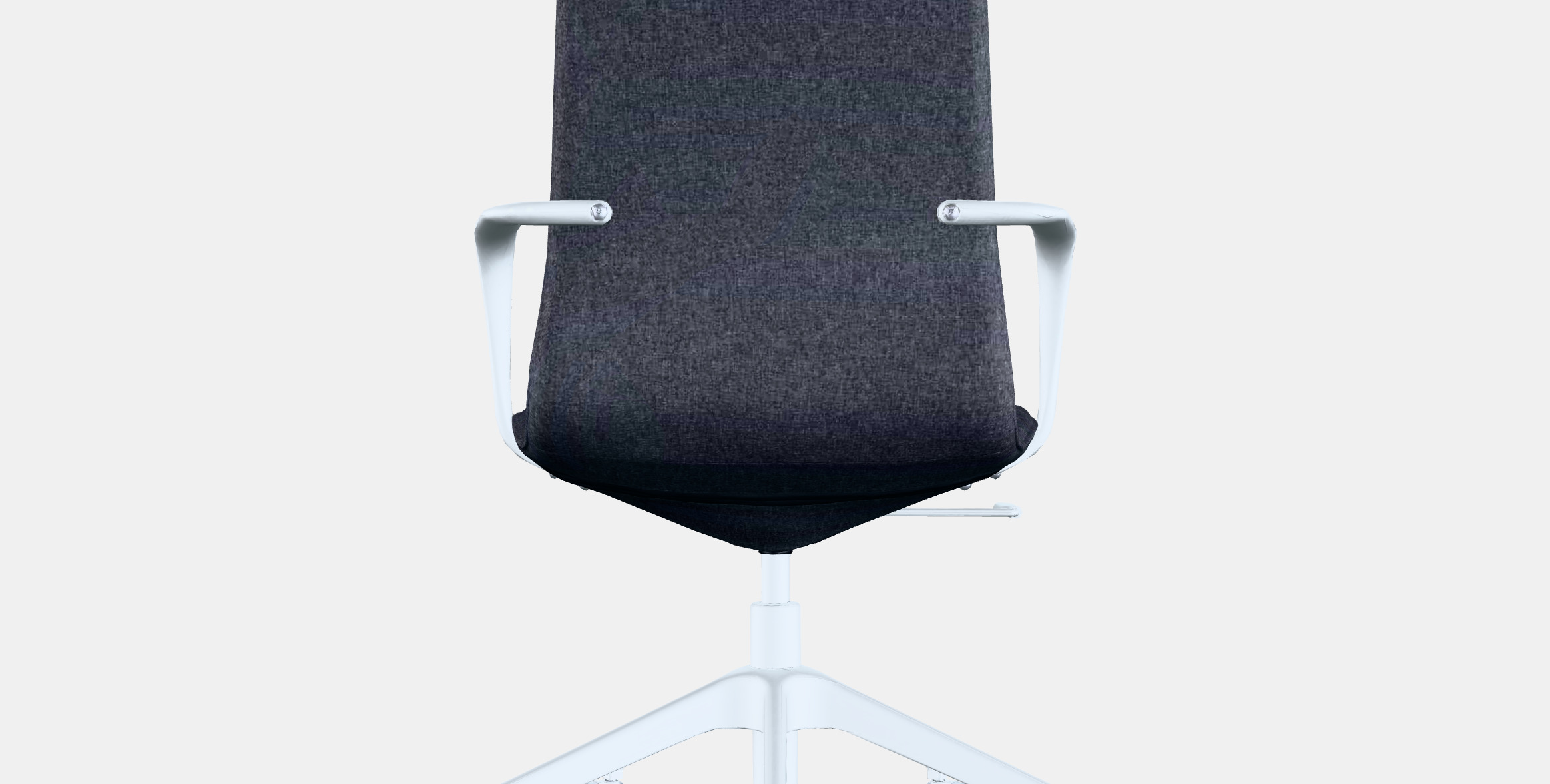 LANGFJALL Conference chair with armrests 8 Low-poly 3D model_15
