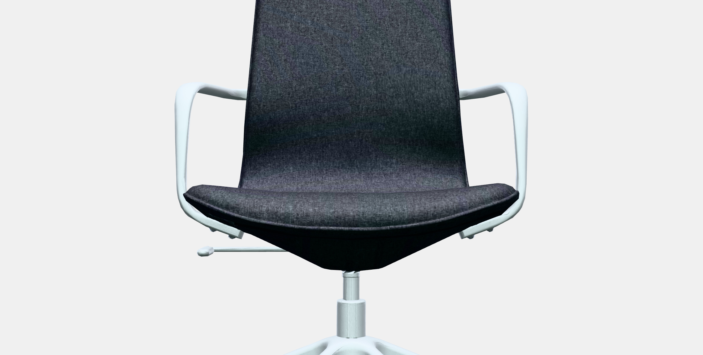 LANGFJALL Conference chair with armrests 8 Low-poly 3D model_10