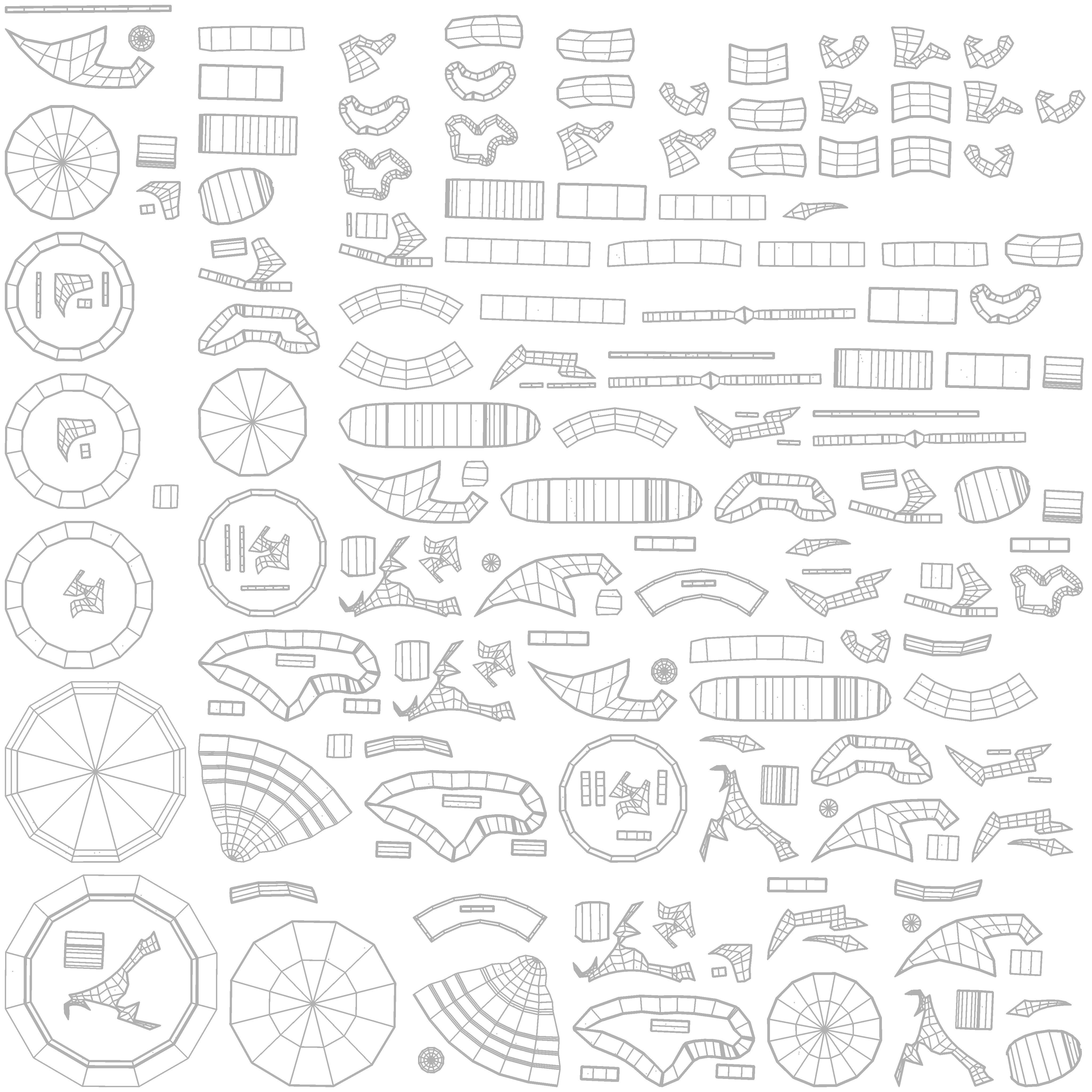 Beyblade Low-poly 3D model_11