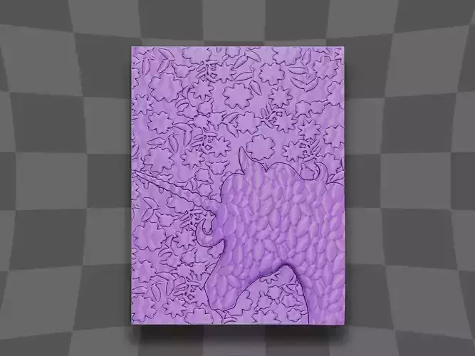 The unicorn decoration