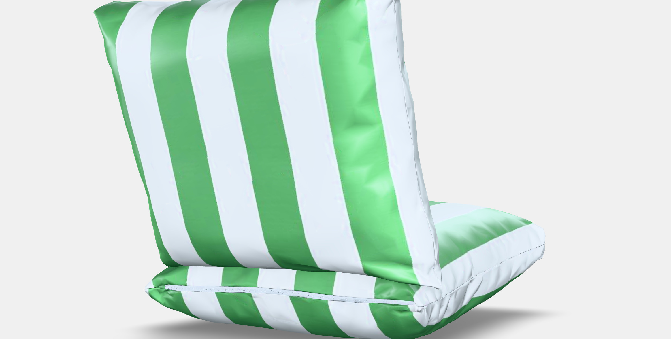 ONNESTAD Cushion set armchair Low-poly 3D model_7