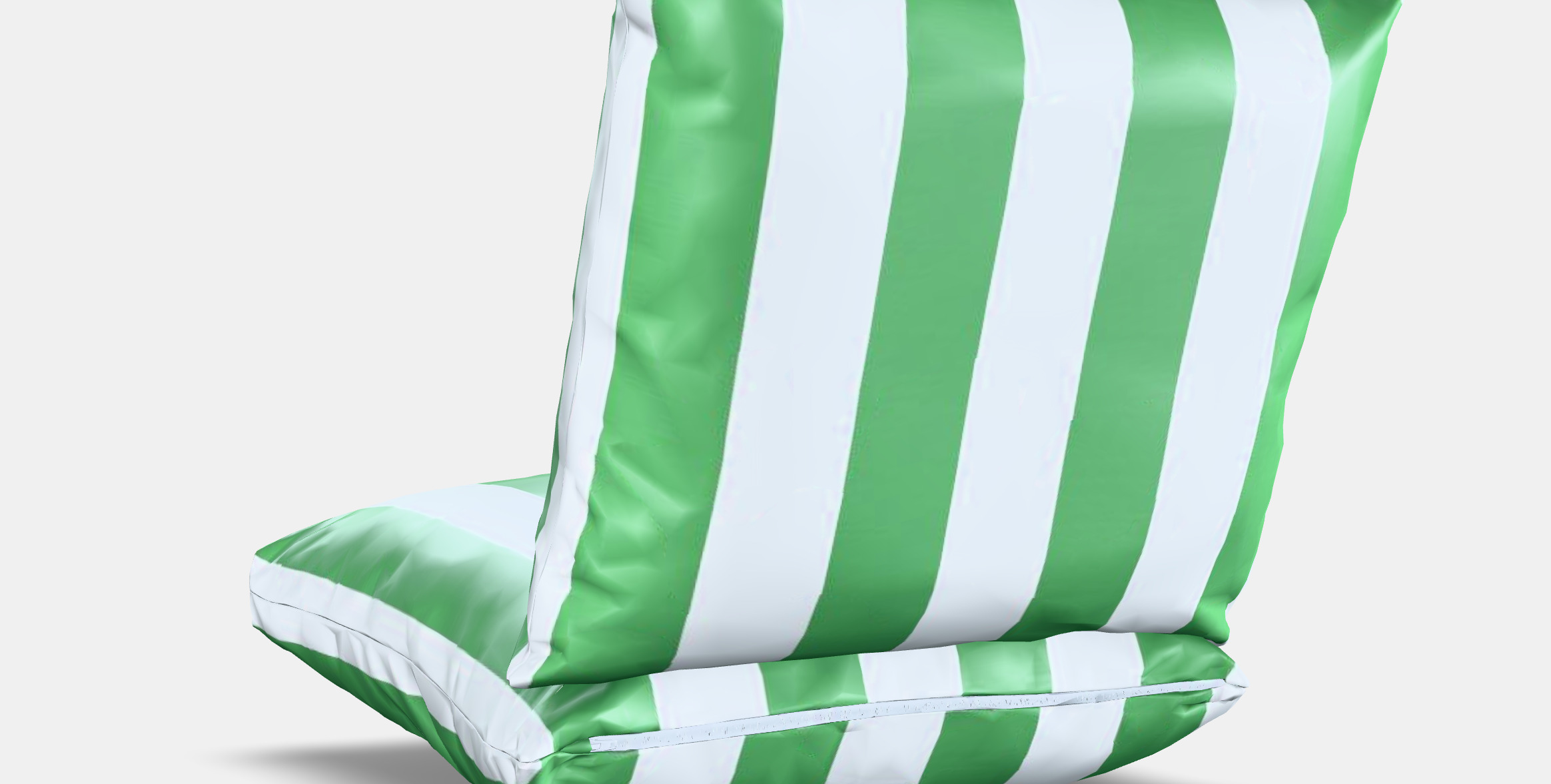 ONNESTAD Cushion set armchair Low-poly 3D model_4