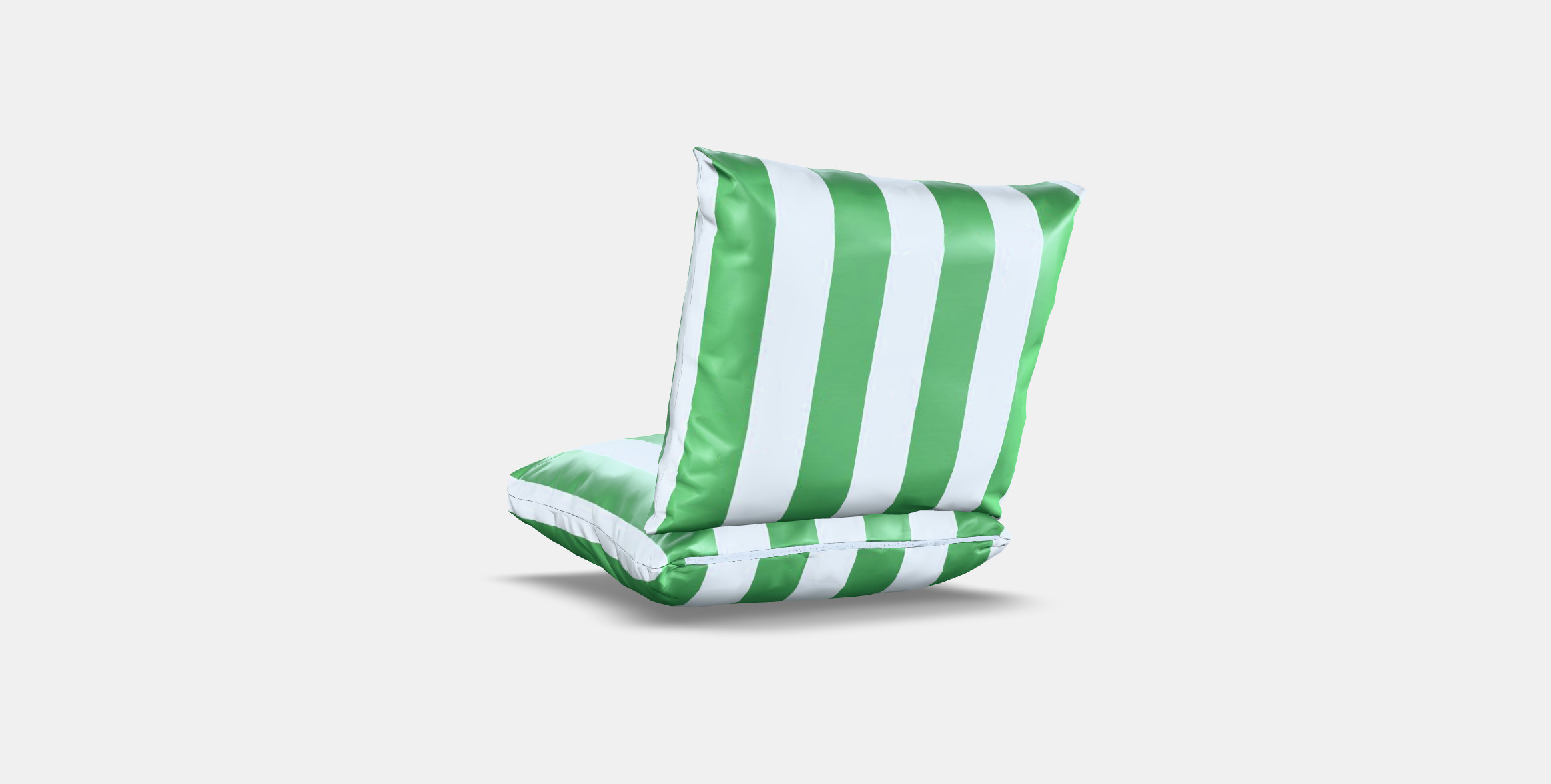 ONNESTAD Cushion set armchair Low-poly 3D model_16