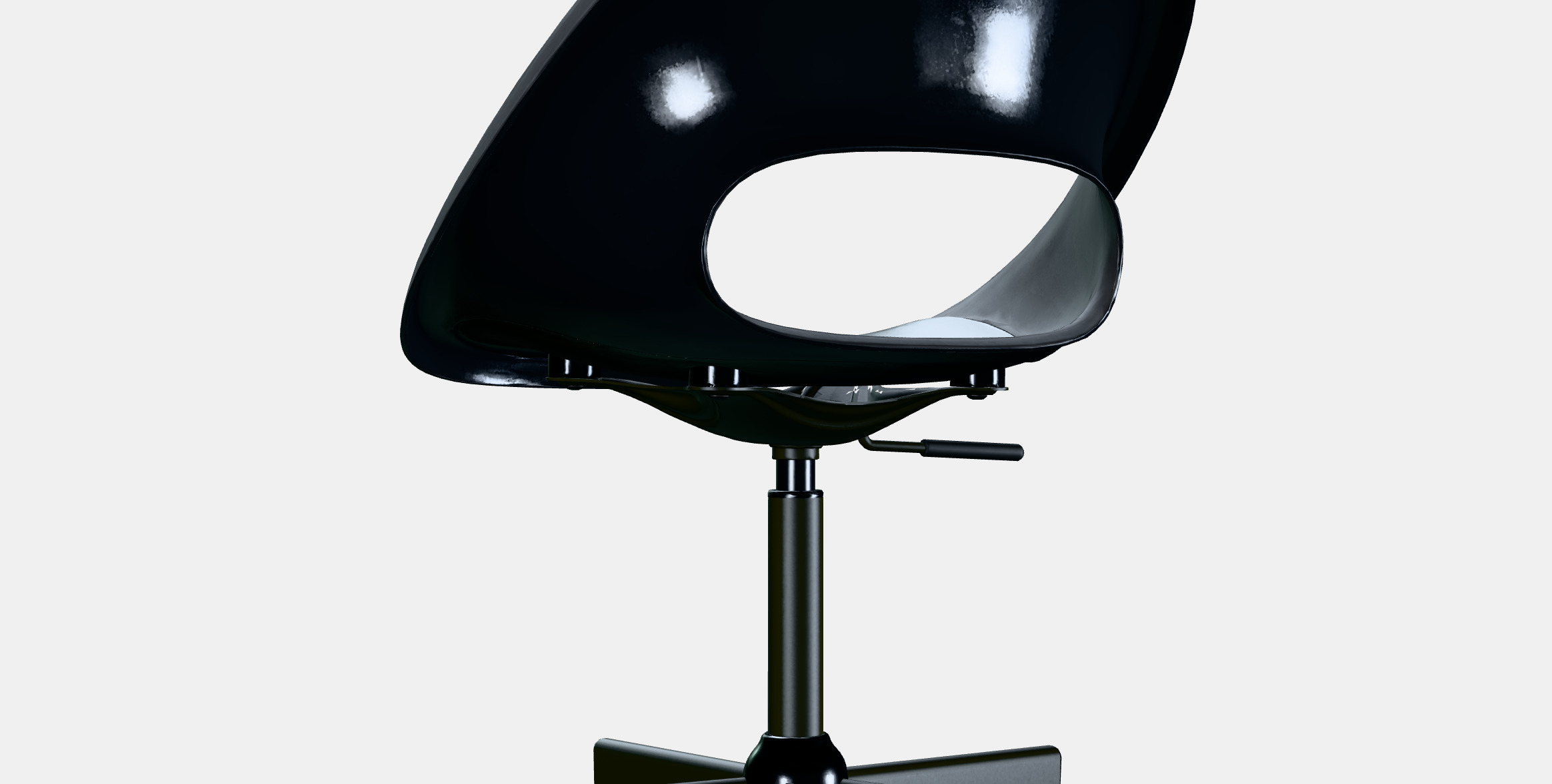 ELDBERGET - MALSKAR Swivel chair 4 3D model_2