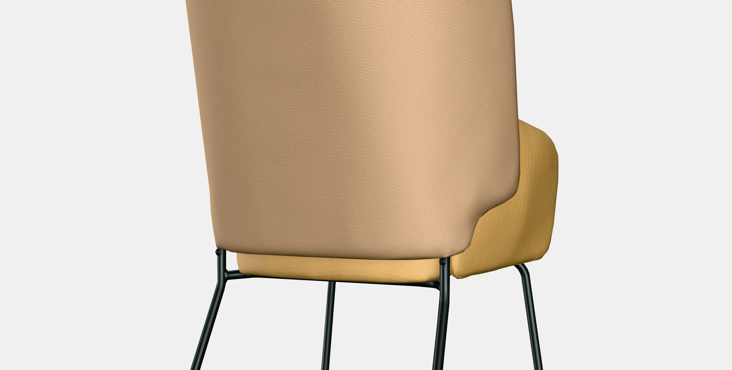 BINGSTA High-back armchair 1 Low-poly 3D model_8