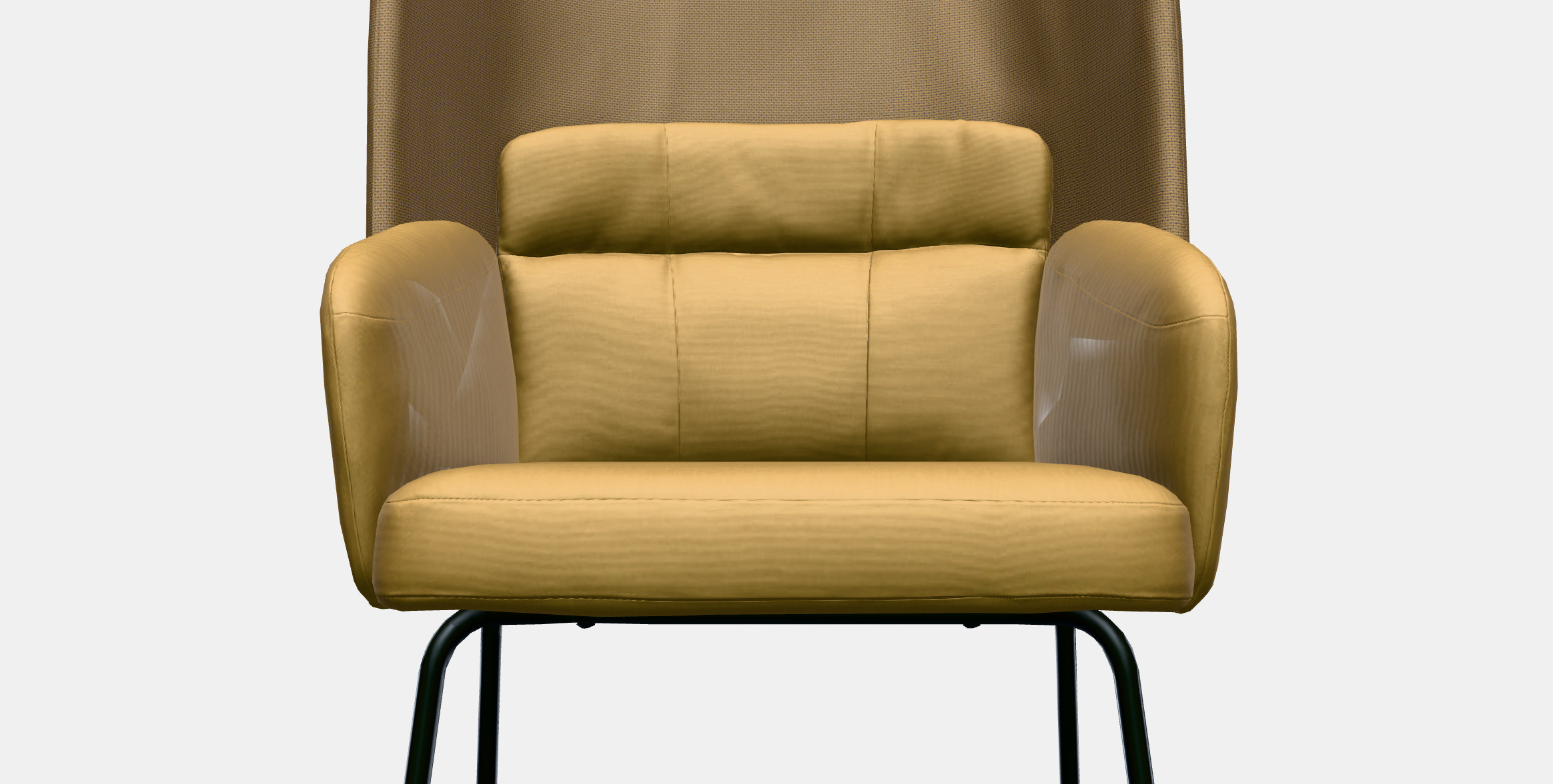 BINGSTA High-back armchair 1 Low-poly 3D model_16