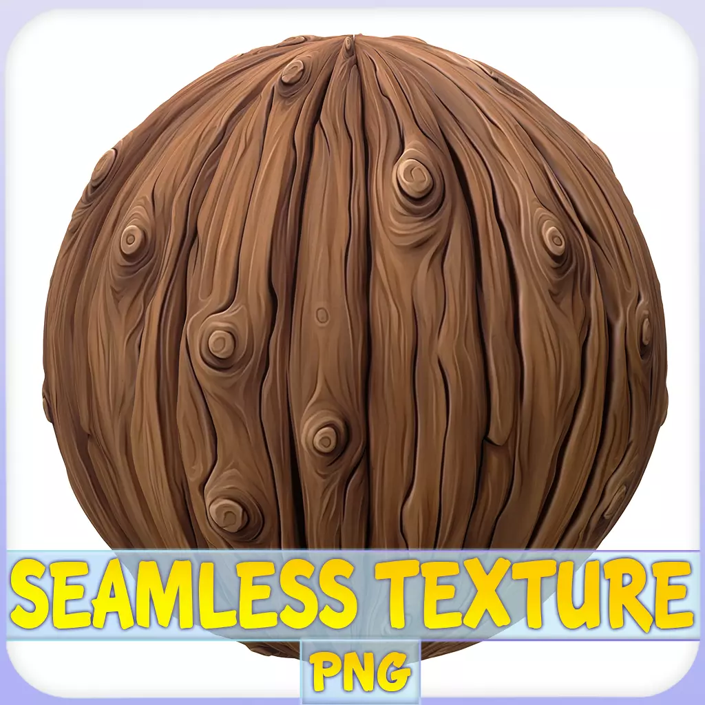Stylized Bark Seamless Texture Texture_0