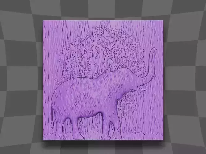 Elephant deco design