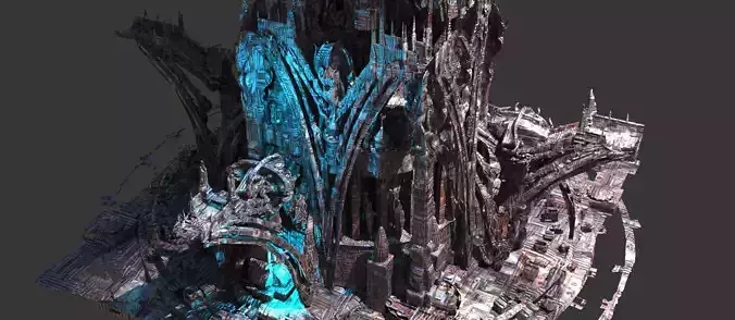 Victorian Cyberpunk Dome tower 2 