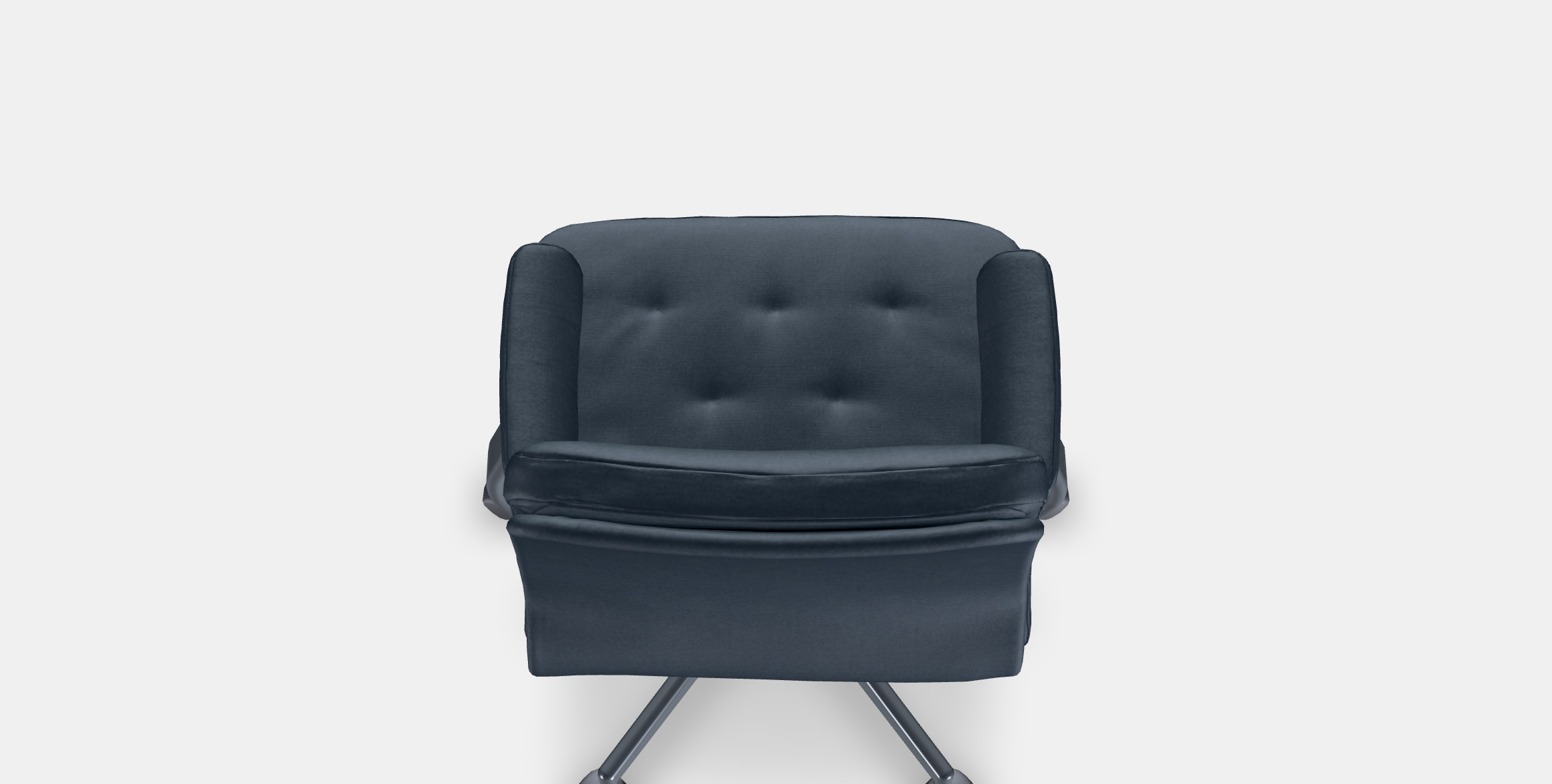 MULLFJALLET Conference chair with castors 1 3D model_3