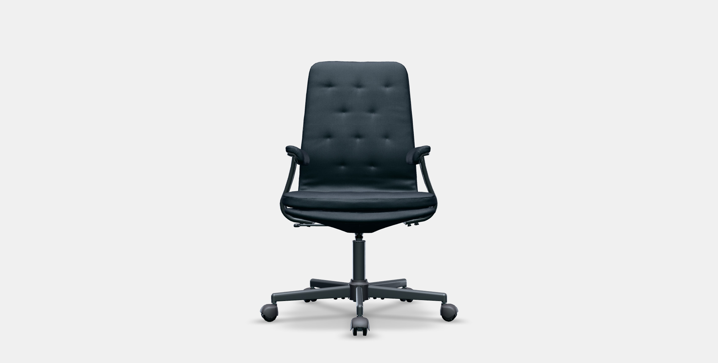 MULLFJALLET Conference chair with castors 1 3D model_10