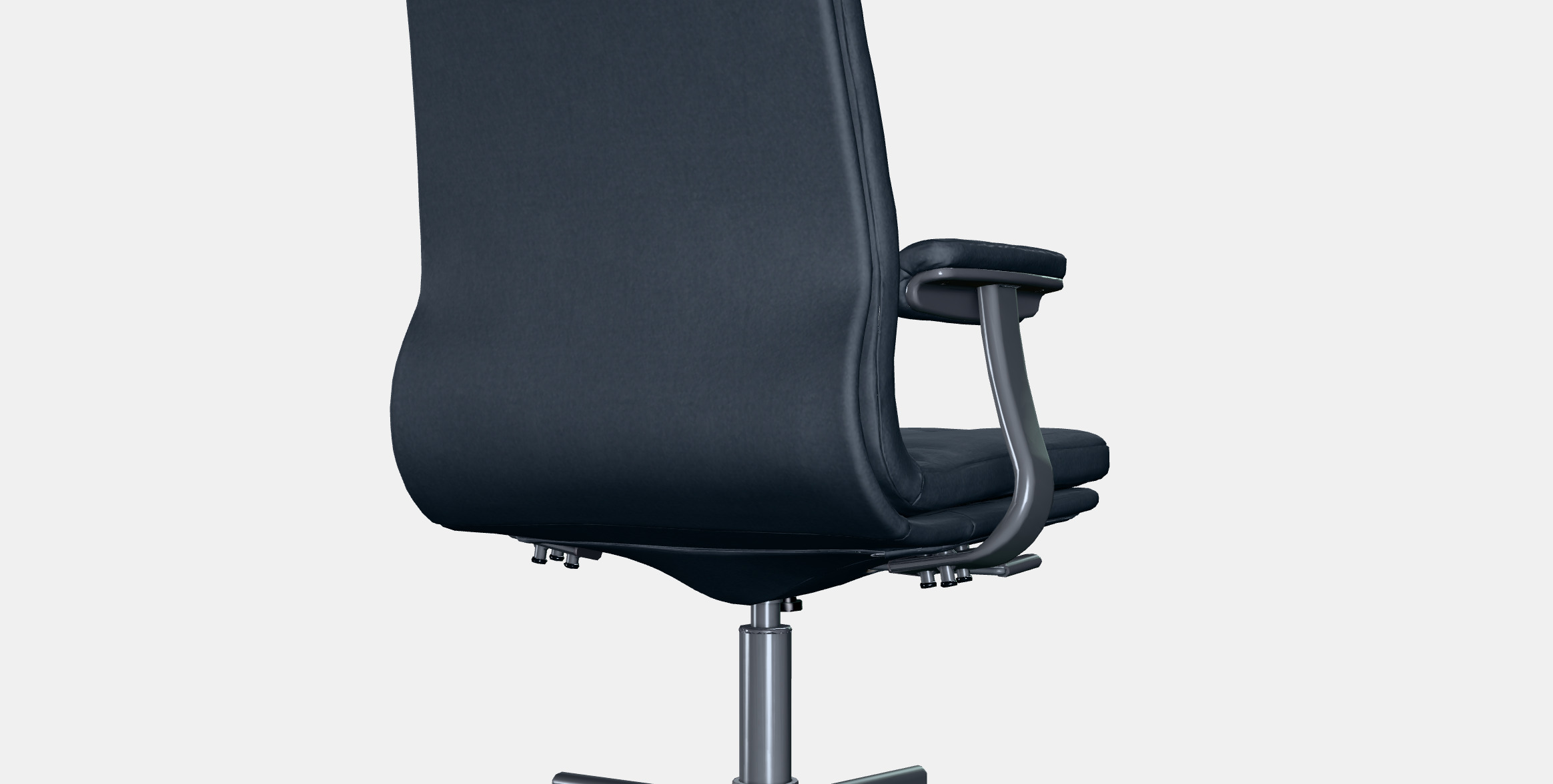 MULLFJALLET Conference chair with castors 1 3D model_9