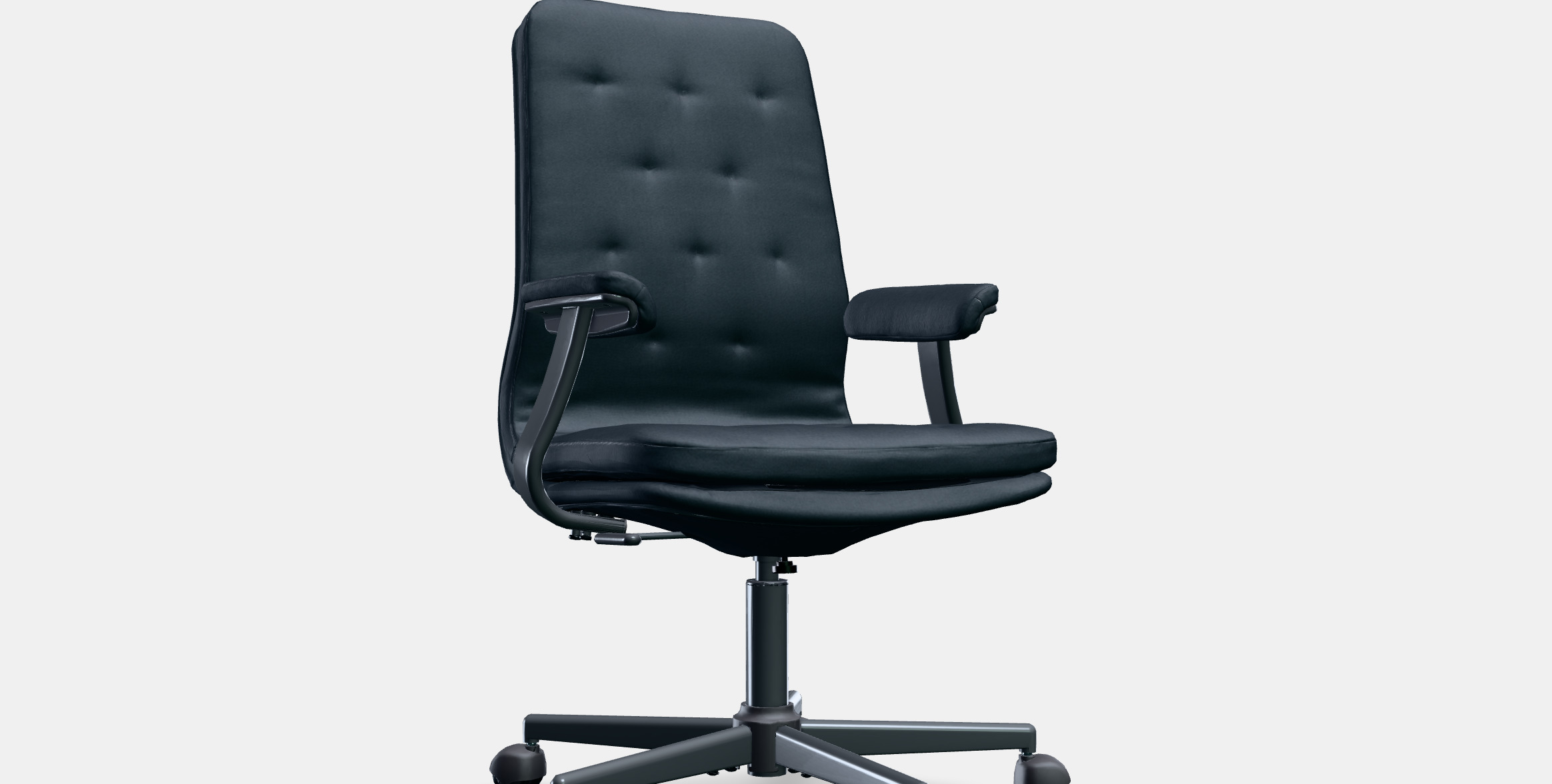 MULLFJALLET Conference chair with castors 1 3D model_8