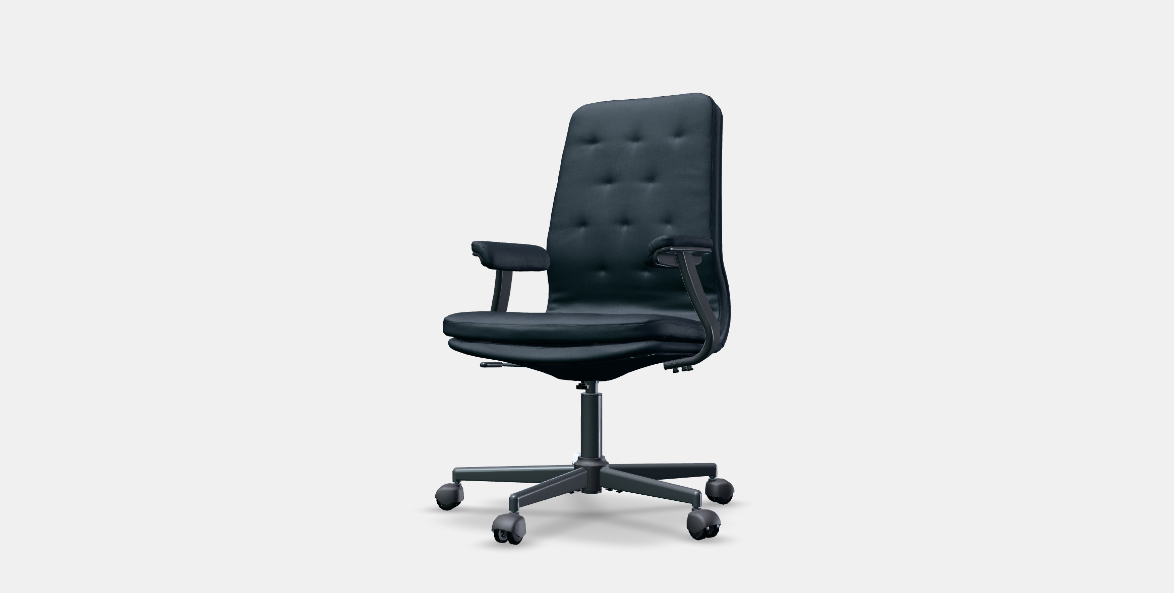 MULLFJALLET Conference chair with castors 1 3D model_11
