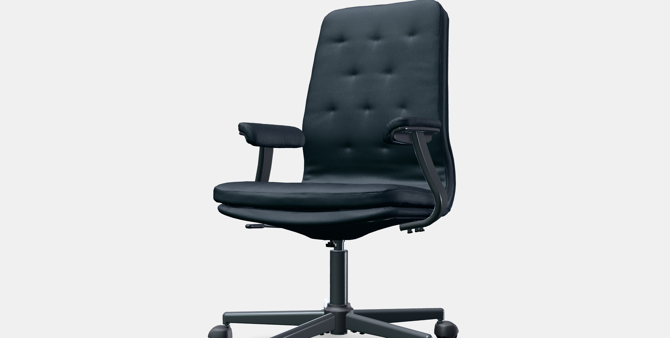 MULLFJALLET Conference chair with castors 1 3D model_13