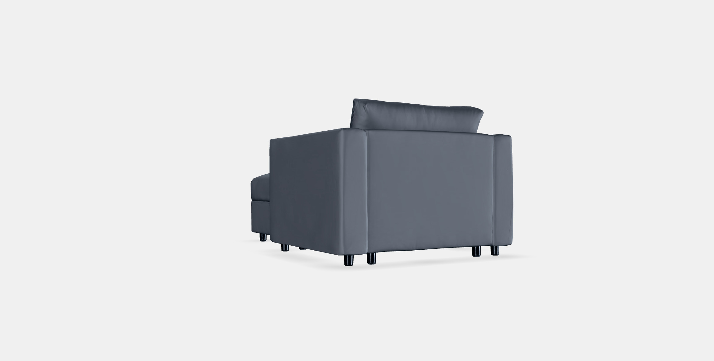 VIMLE Lounge chair 4 Low-poly 3D model_16
