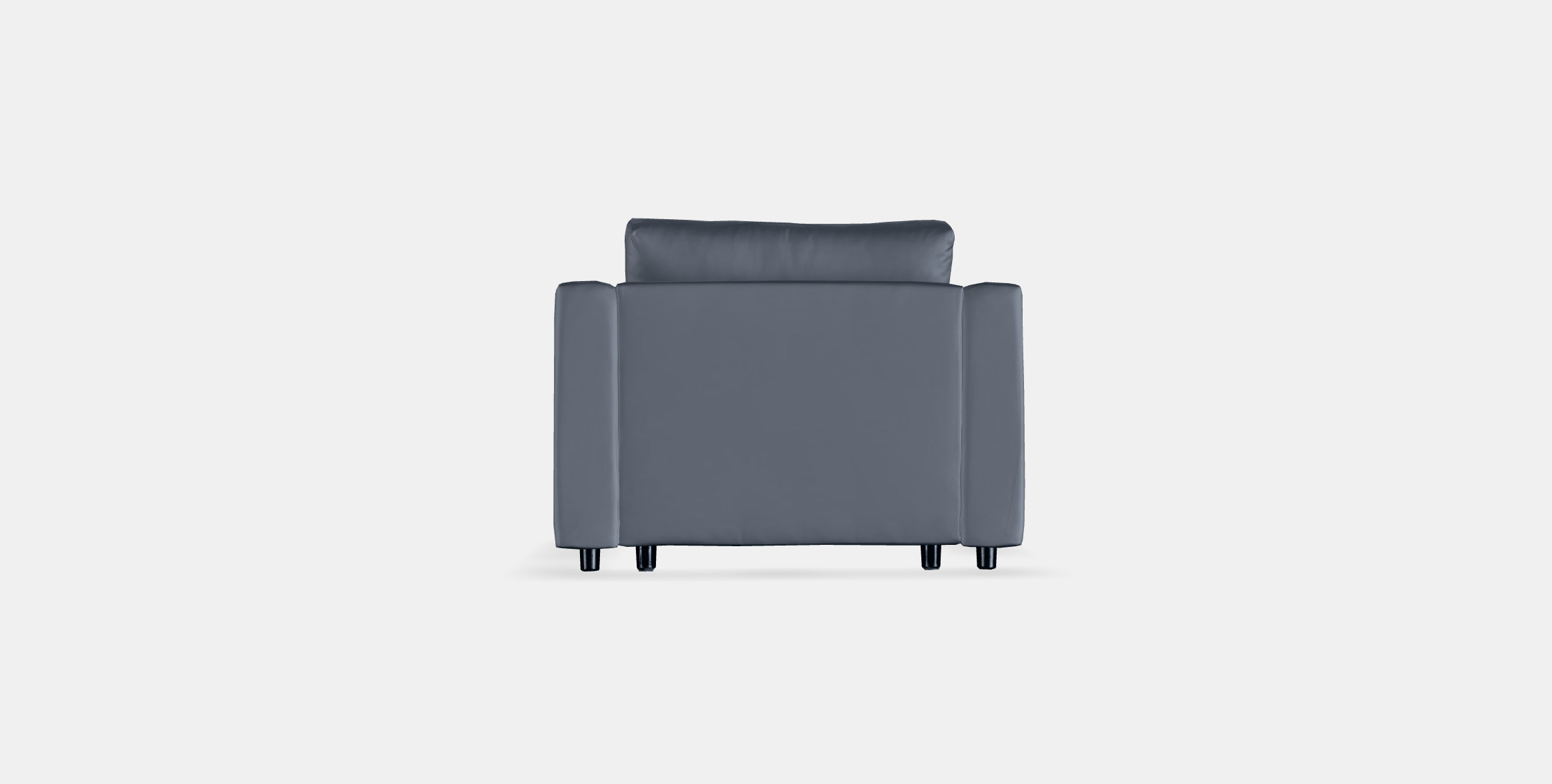 VIMLE Lounge chair 4 Low-poly 3D model_14