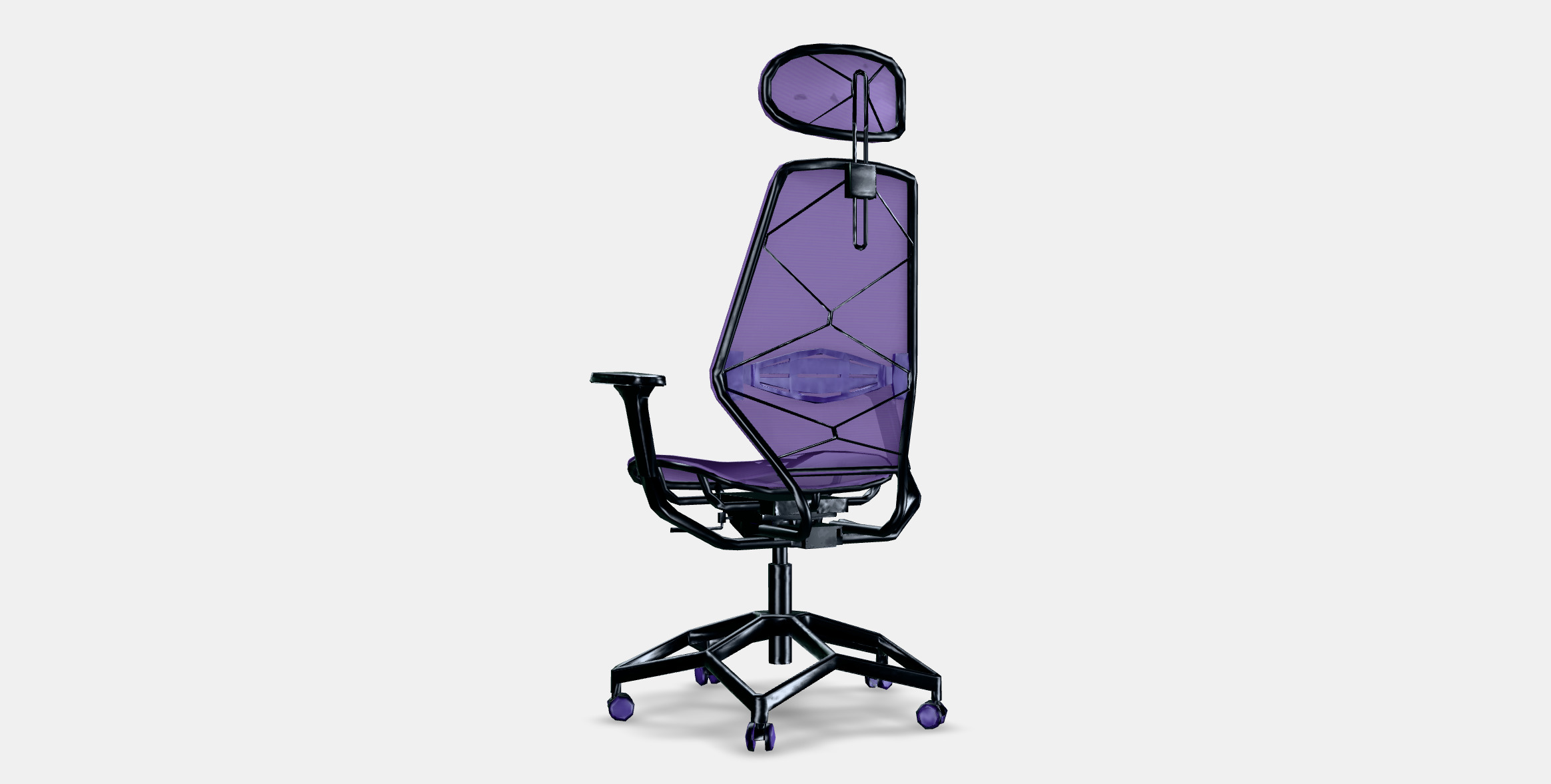 STYRSPEL Gaming chair 1 Low-poly 3D model_16