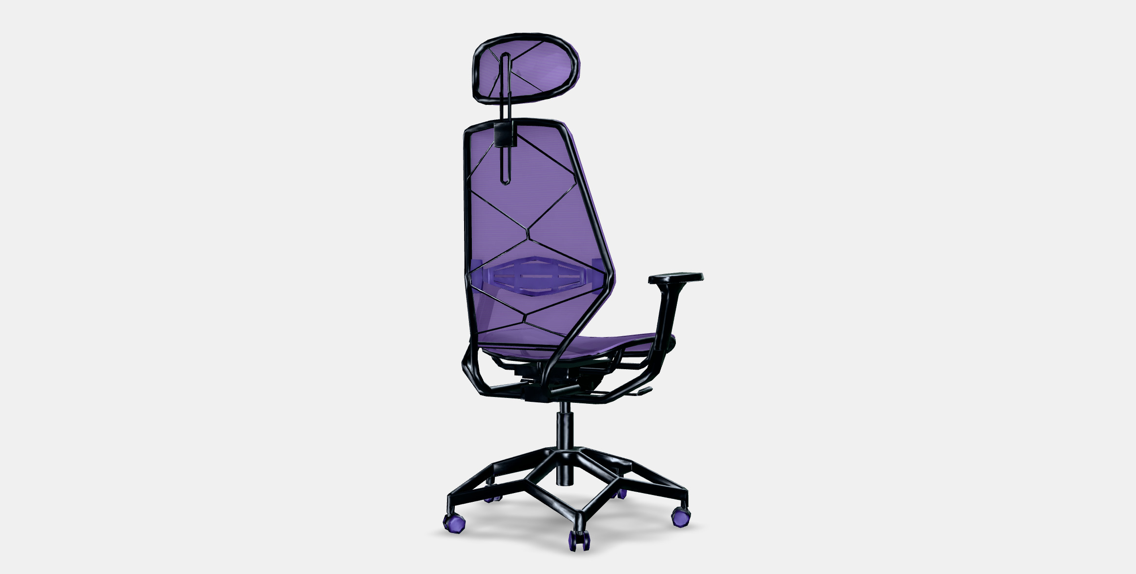 STYRSPEL Gaming chair 1 Low-poly 3D model_4
