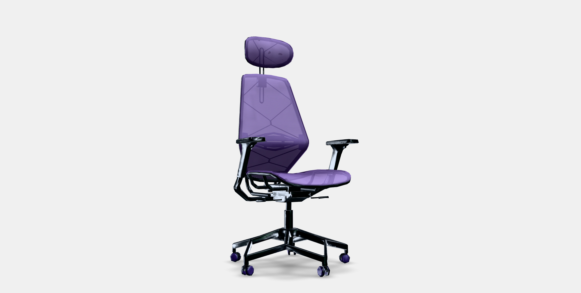 STYRSPEL Gaming chair 1 Low-poly 3D model_2