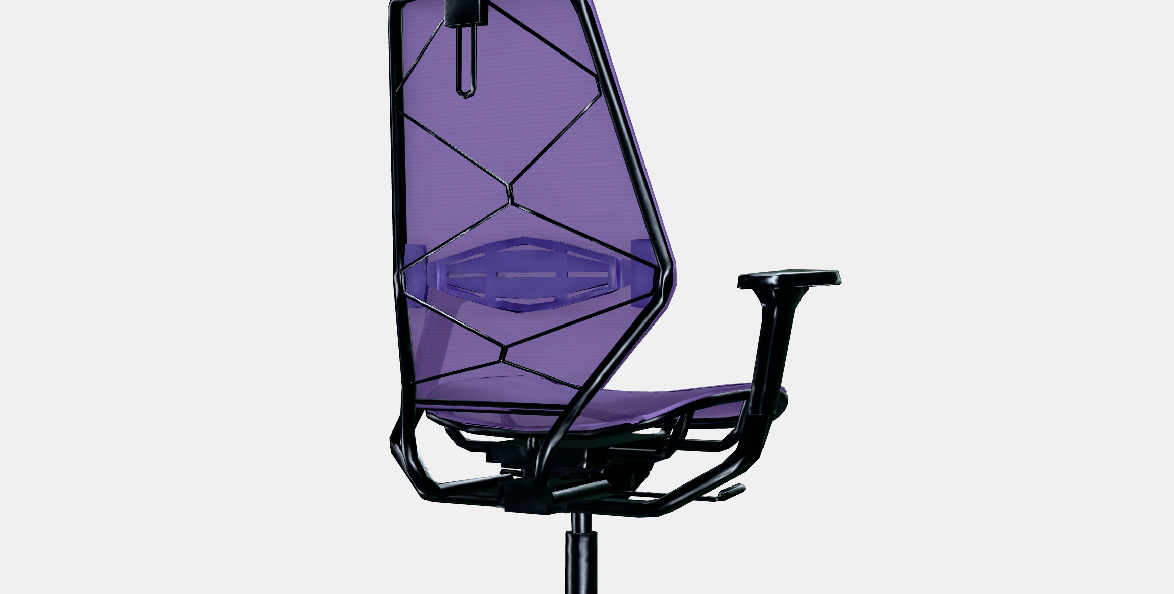 STYRSPEL Gaming chair 1 Low-poly 3D model_9