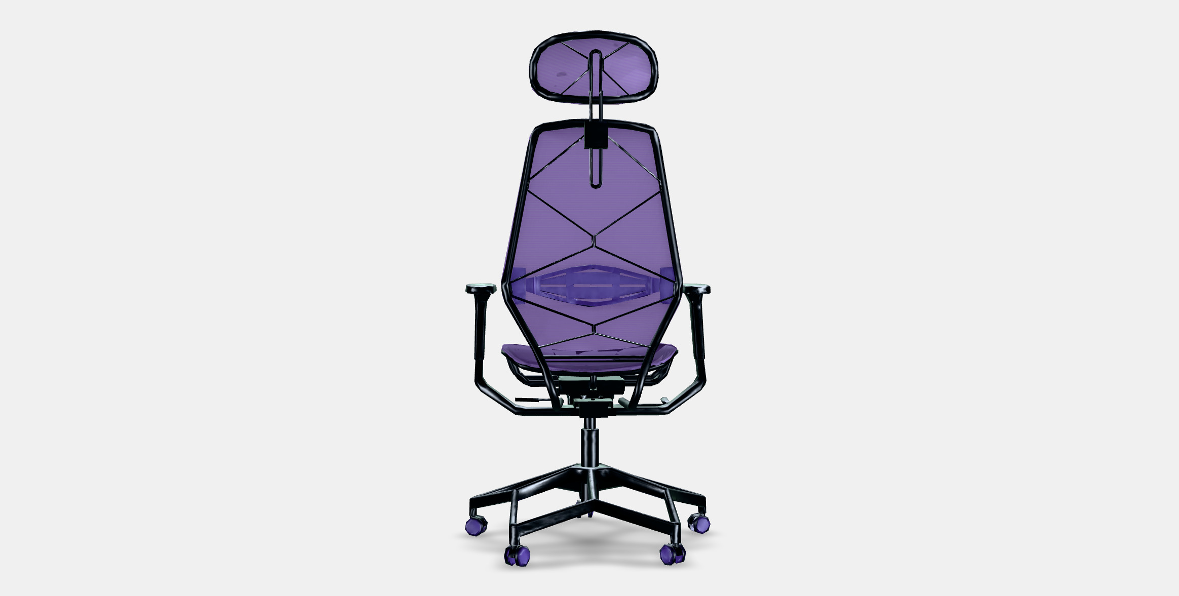 STYRSPEL Gaming chair 1 Low-poly 3D model_14
