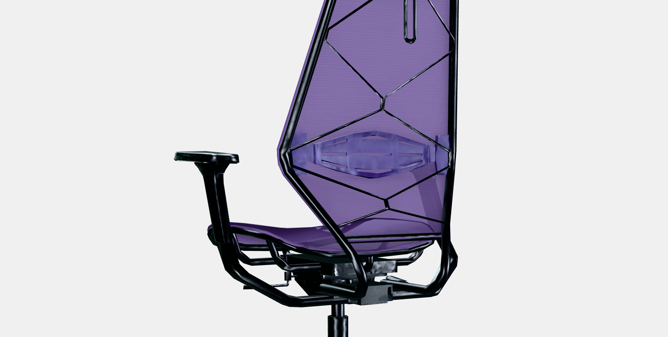 STYRSPEL Gaming chair 1 Low-poly 3D model_5