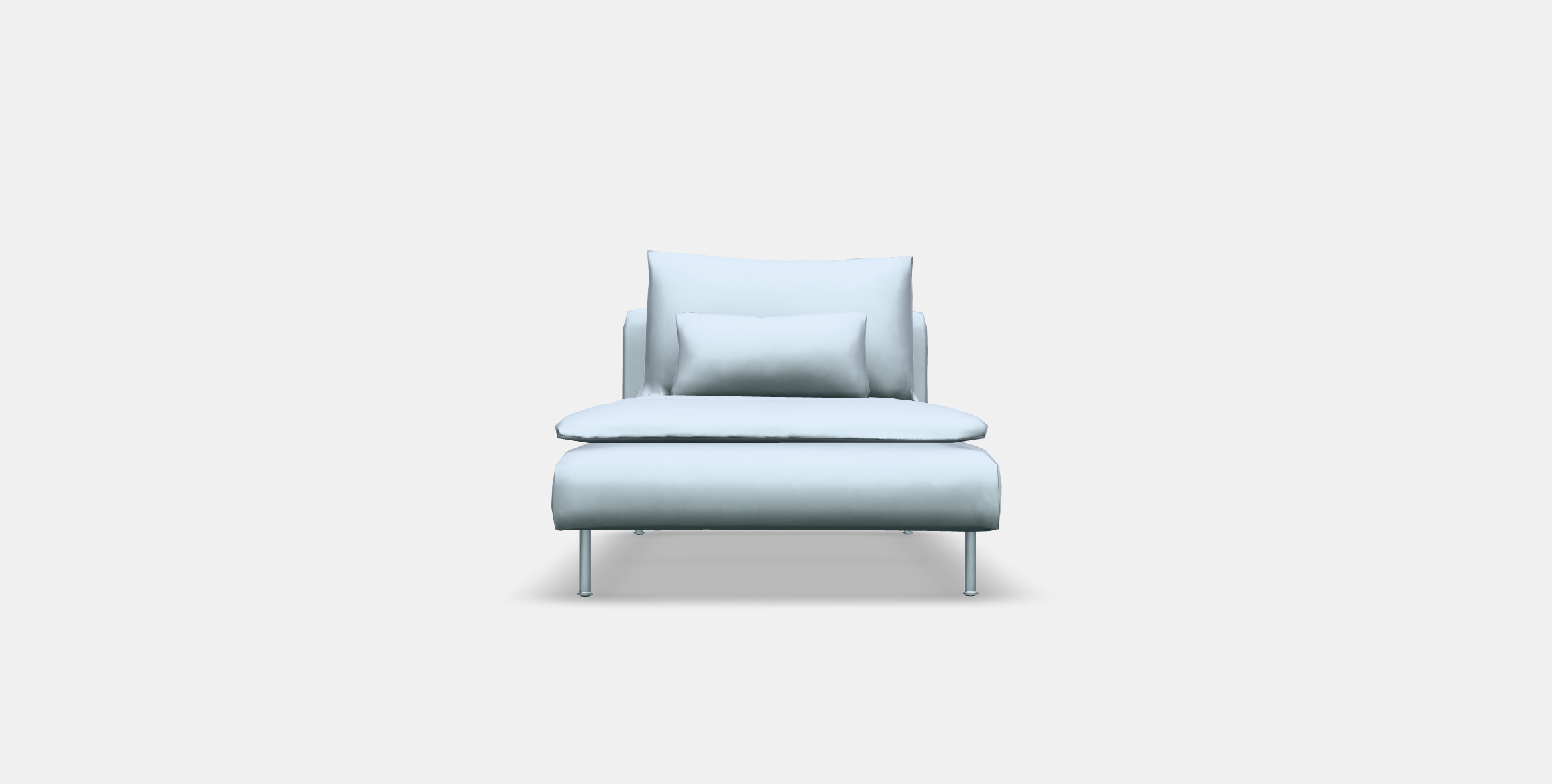 SODERHAMN Lounge chair 5 Low-poly 3D model_10