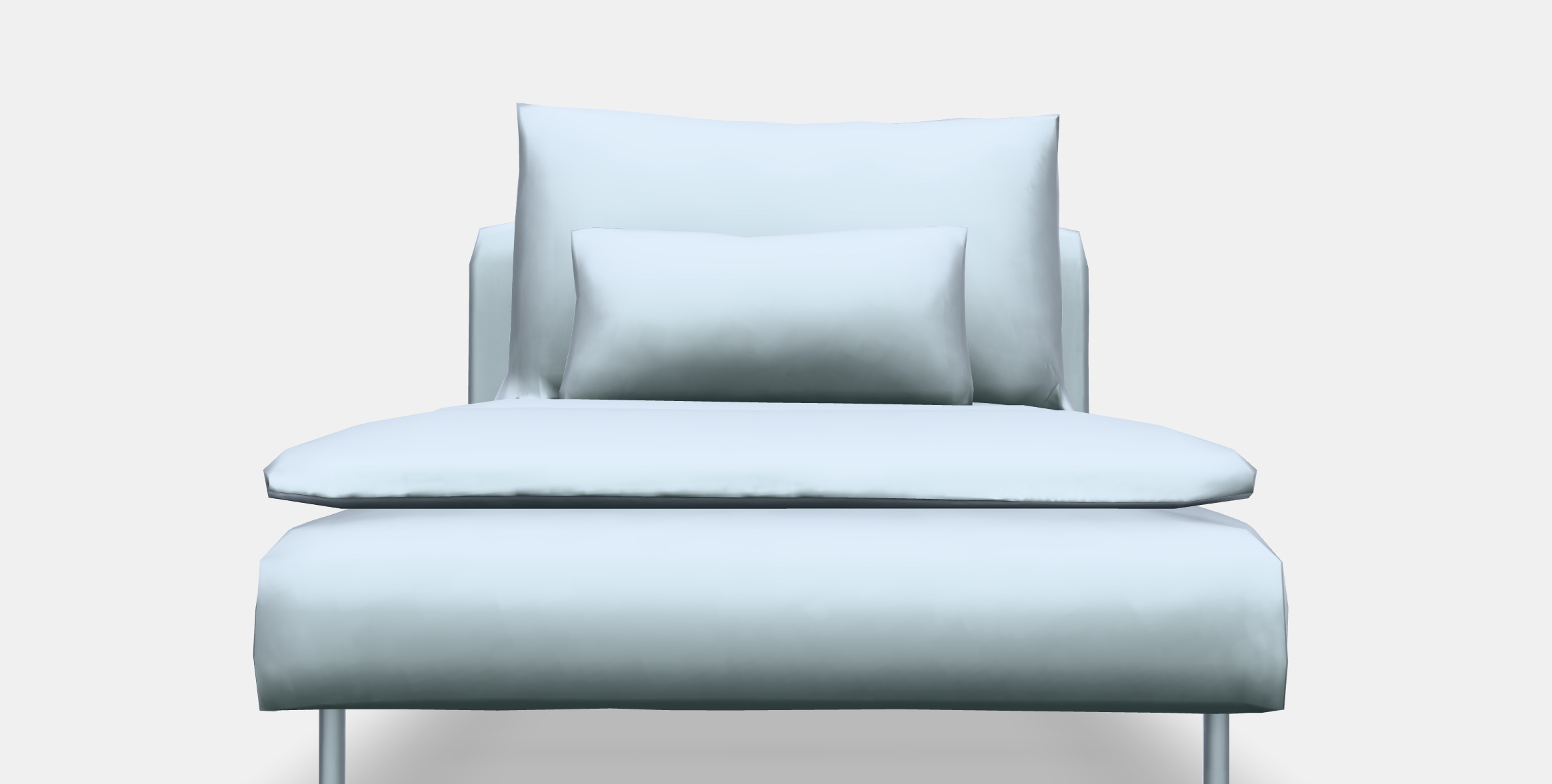 SODERHAMN Lounge chair 5 Low-poly 3D model_11