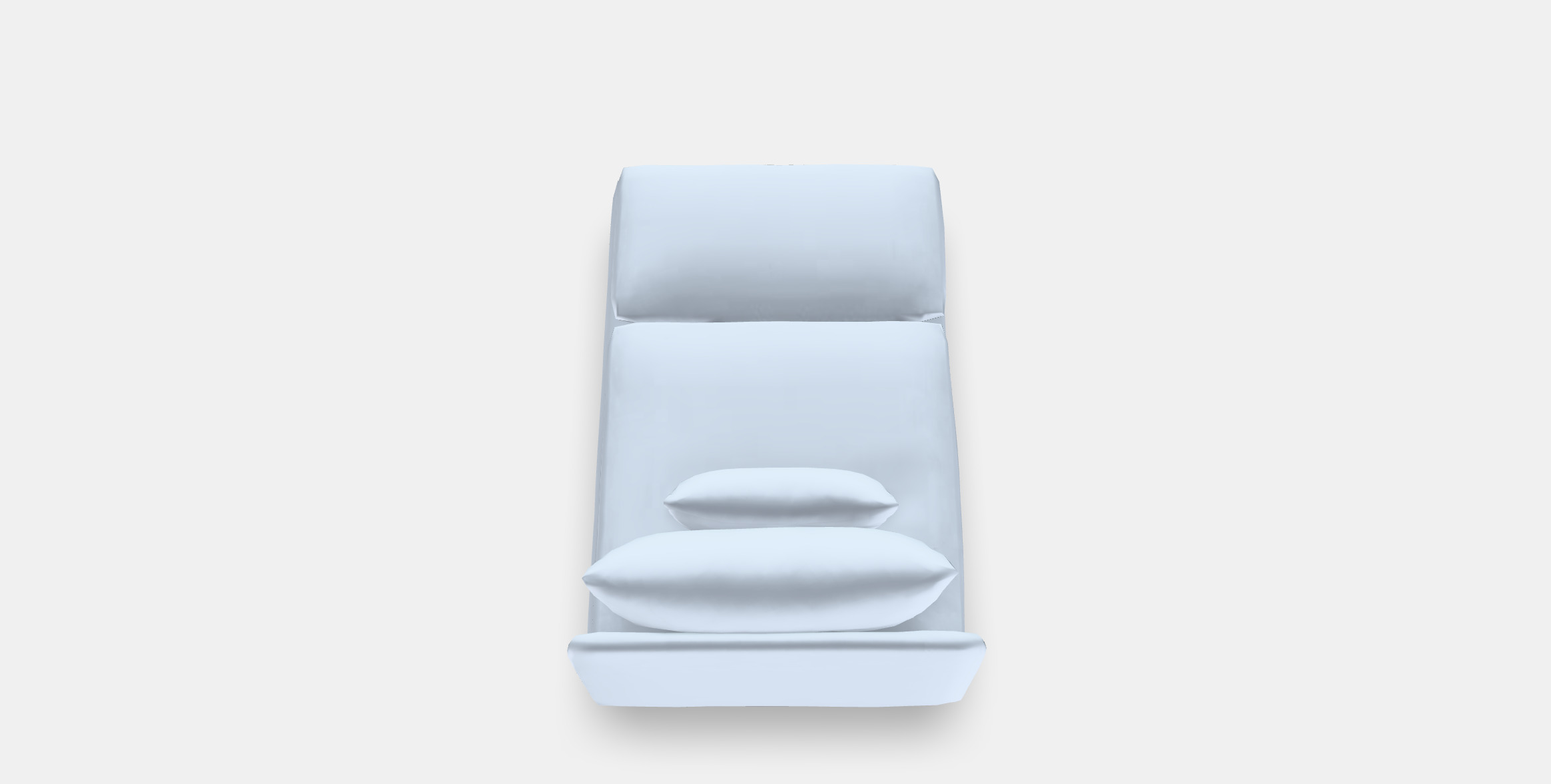 SODERHAMN Lounge chair 5 Low-poly 3D model_3