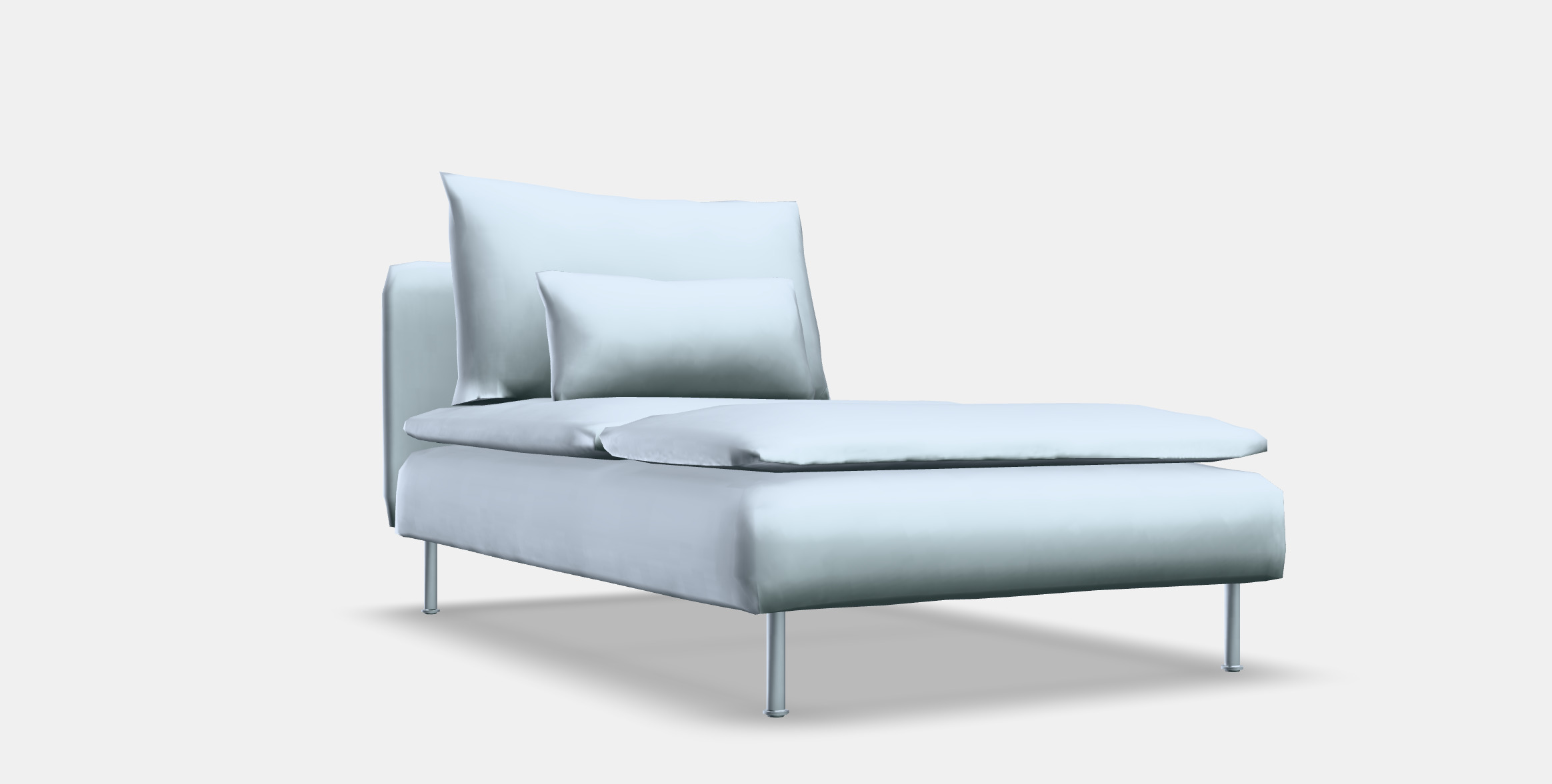 SODERHAMN Lounge chair 5 Low-poly 3D model_8