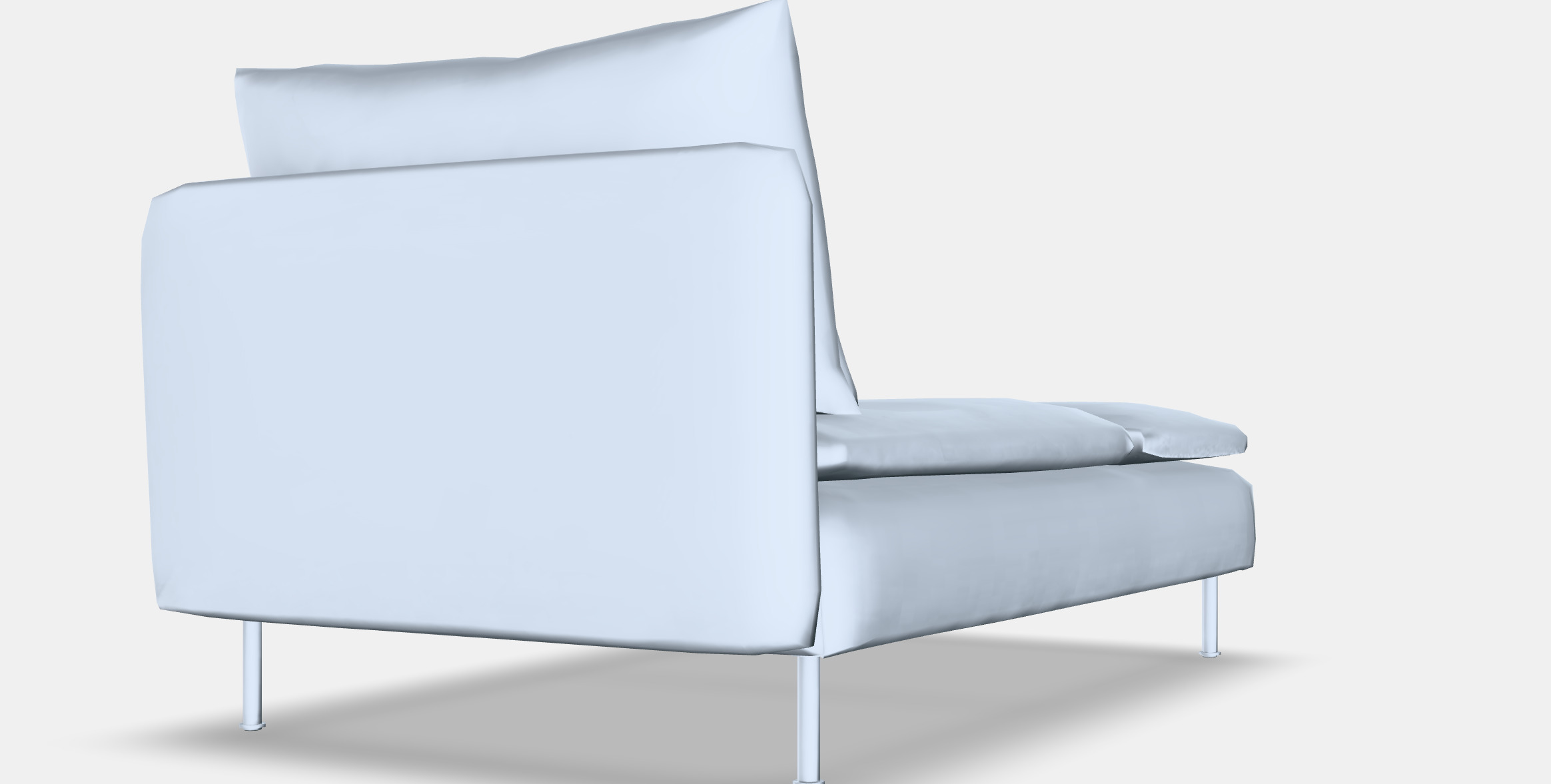 SODERHAMN Lounge chair 5 Low-poly 3D model_5