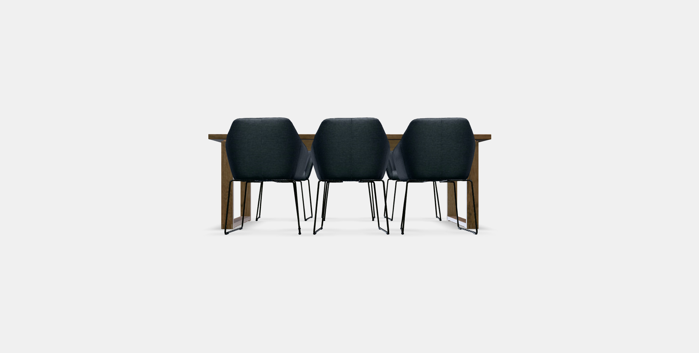 MORBYLANGA - TOSSBERG Table and 6 armchairs 3D model_10