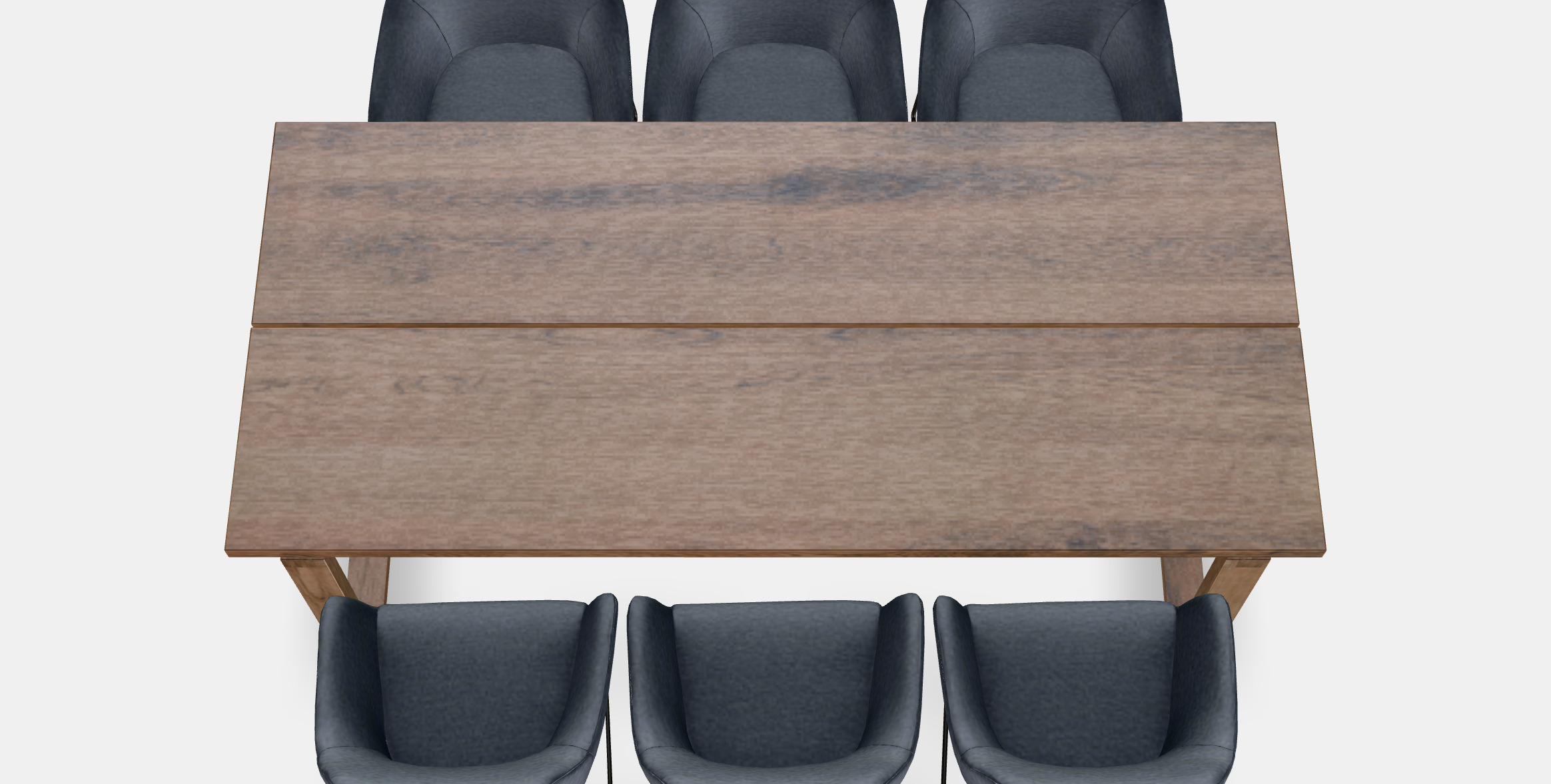 MORBYLANGA - TOSSBERG Table and 6 armchairs 3D model_3