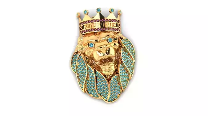 lion pendant 