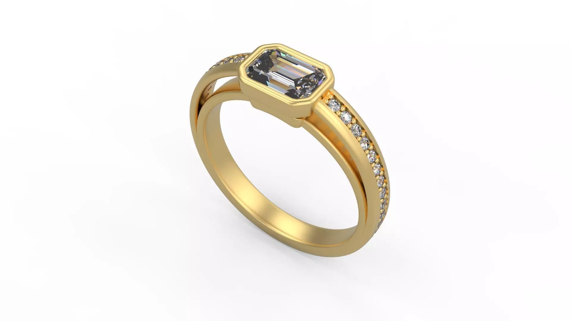 Women Solitaire 2209 3D print model