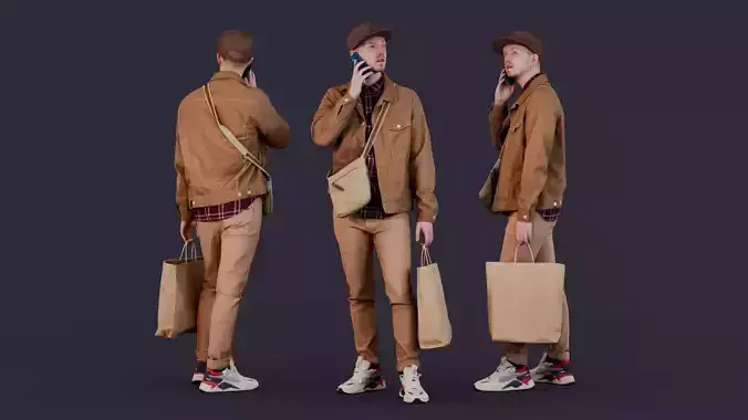 Urban Shopper in Casual Beige