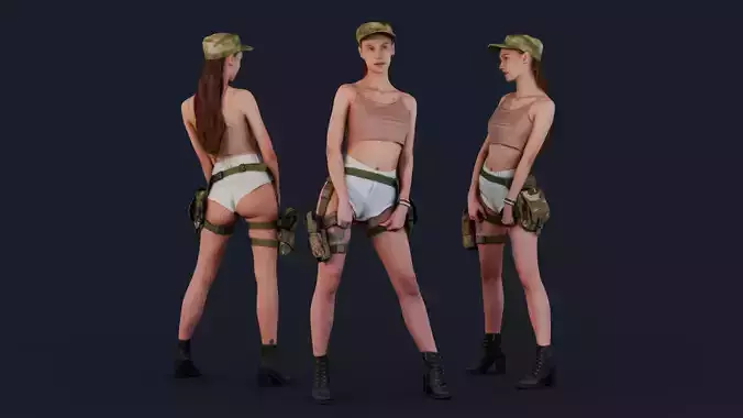Tactical Female Fighter