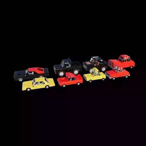 all car model 3D model