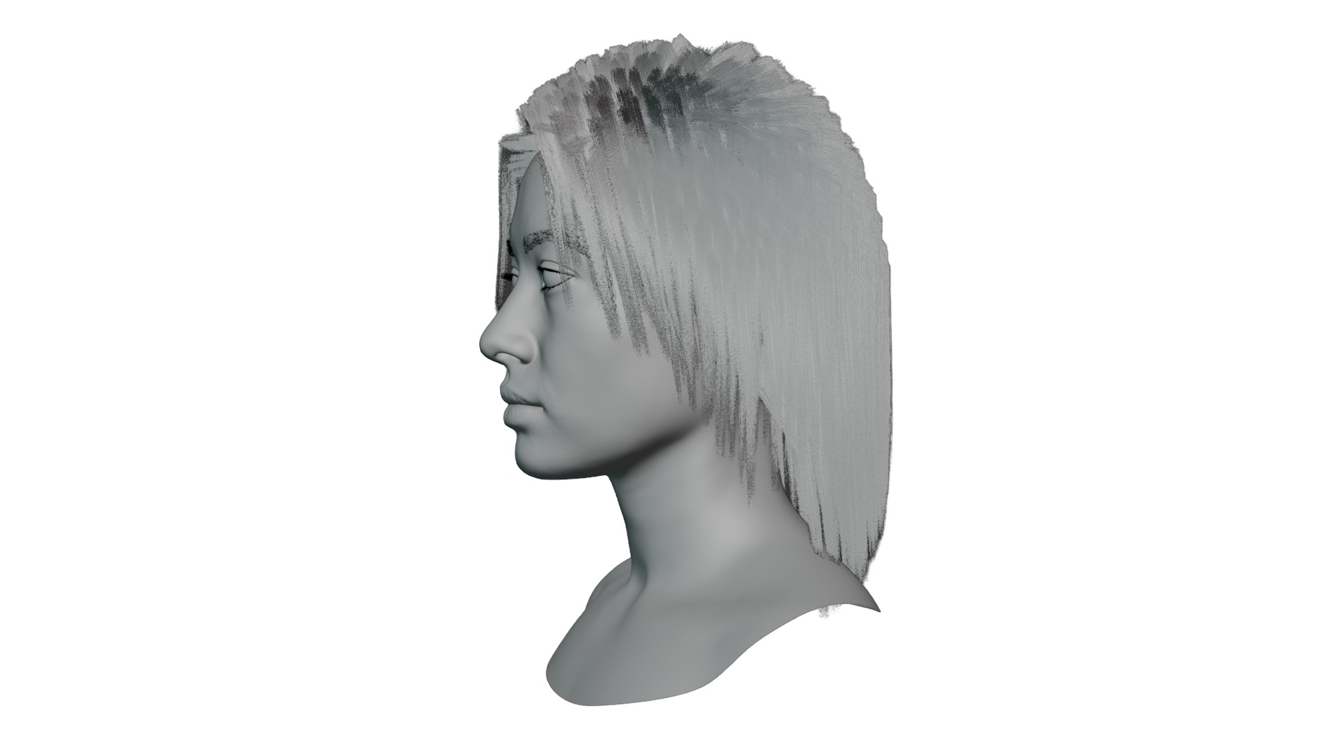 Female and male  Head 3D Model Collection_21