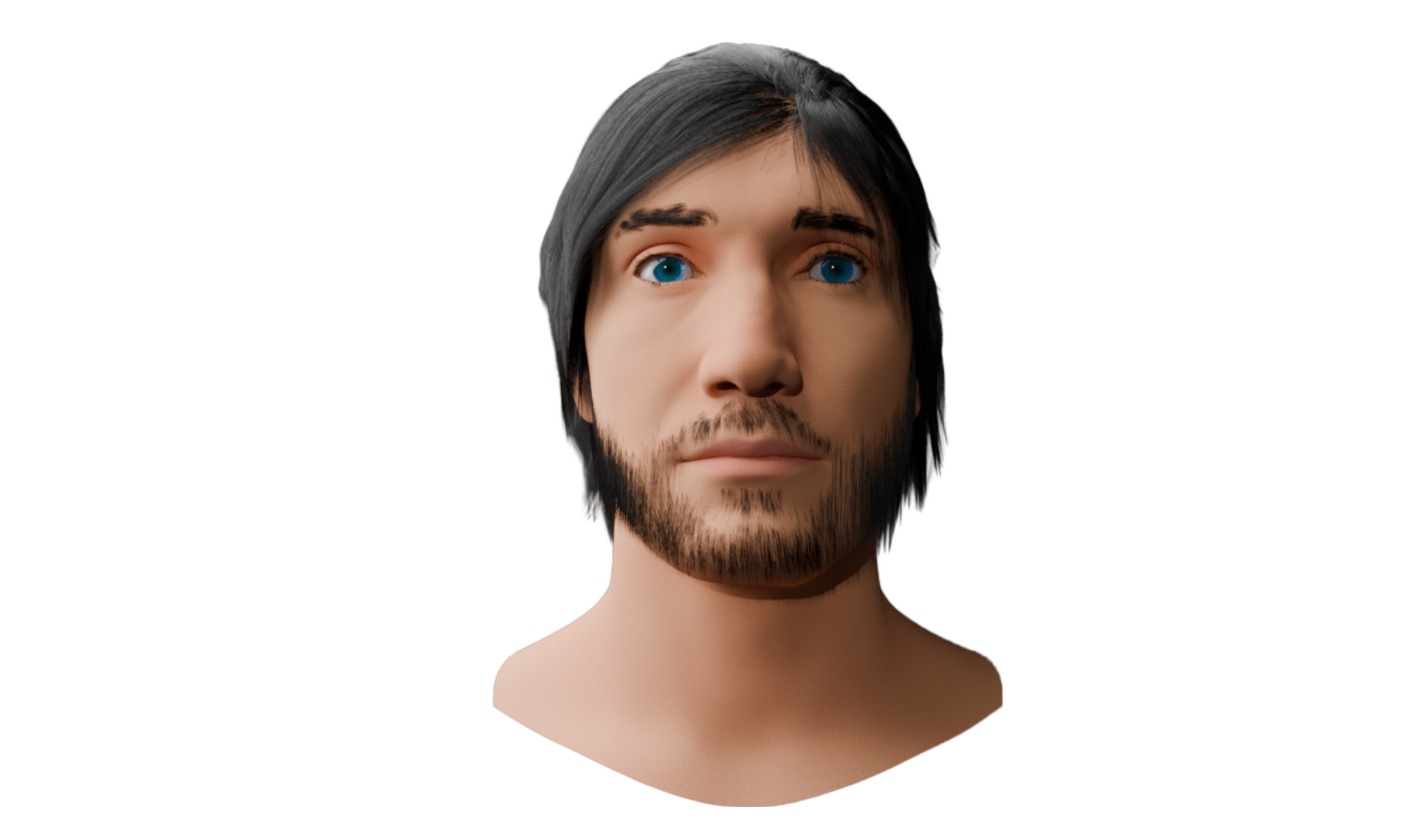 Female and male  Head 3D Model Collection_25