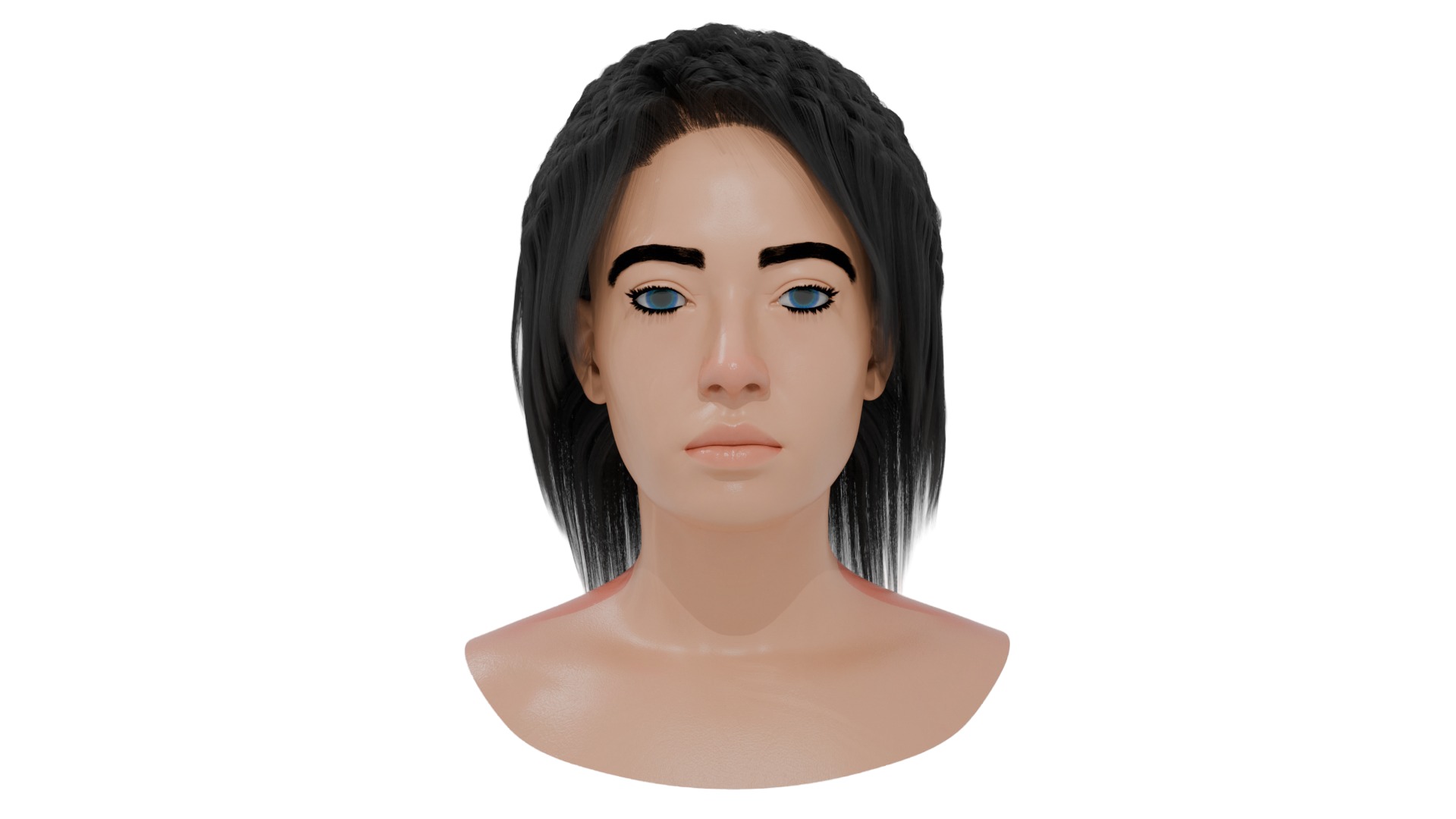 Female and male  Head 3D Model Collection_4