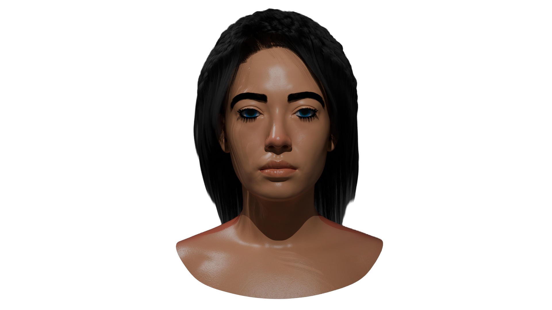 Female and male  Head 3D Model Collection_7